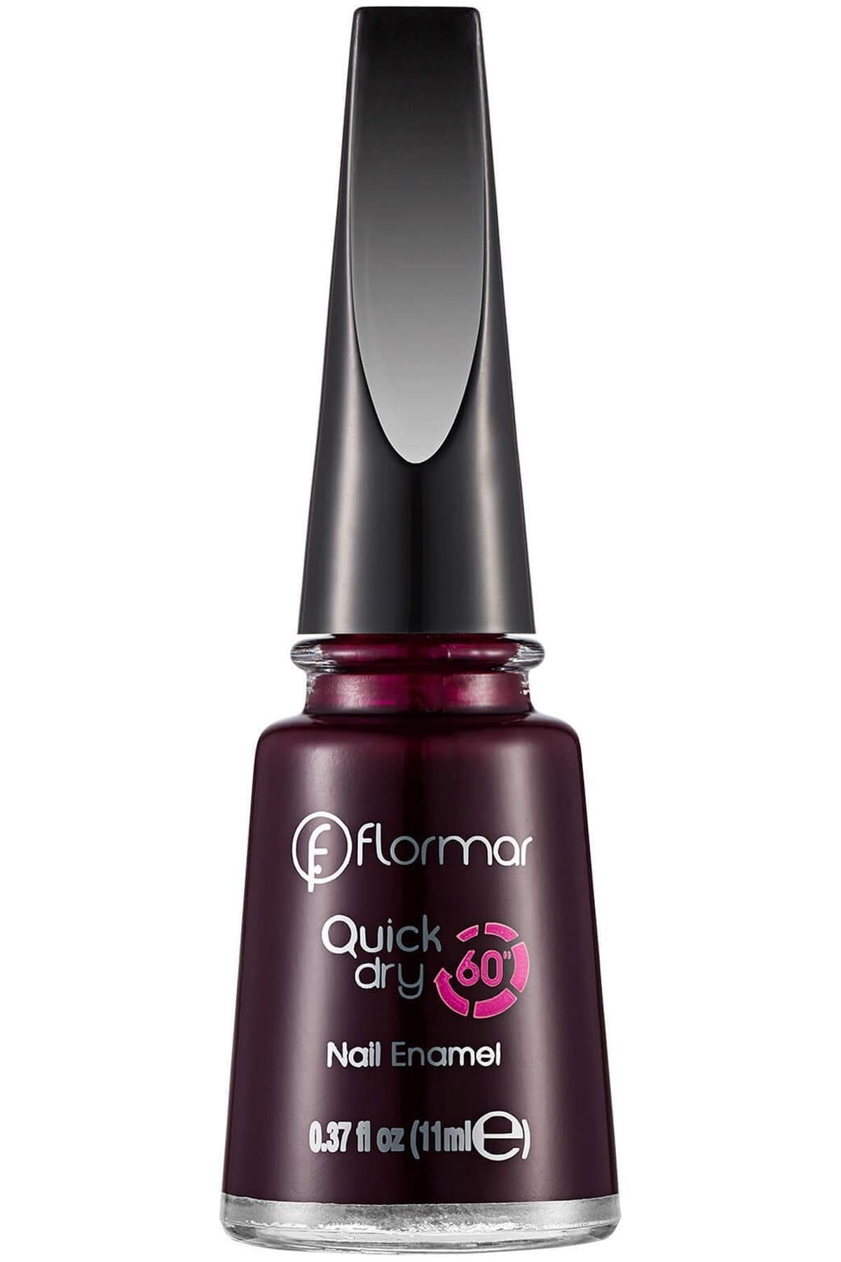 Flormar Quick Dry Nail Enamel Oje Qd21 Blackstar Red