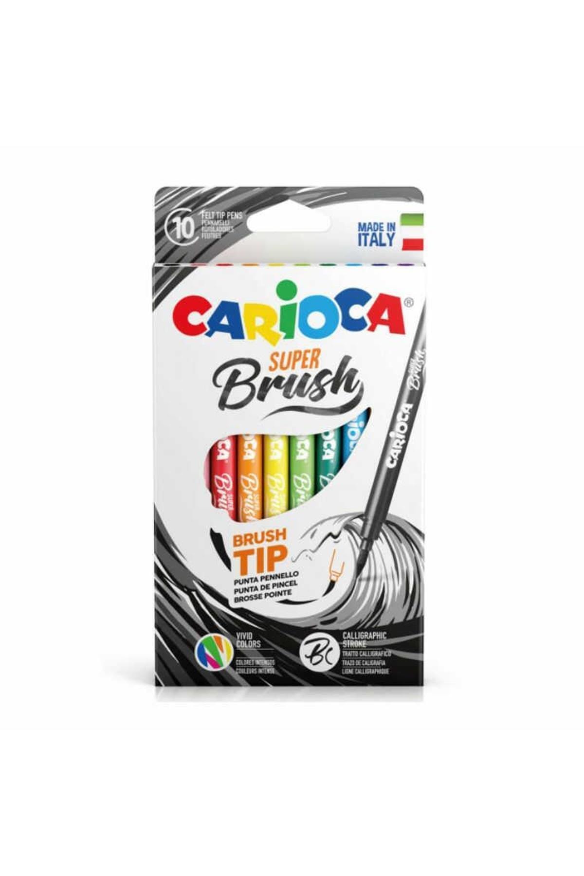 CARIOCA Kaligrafi Keçeli Boya Kalemi 10'lu 42937 Kategori: Kuru Boya Kalemi