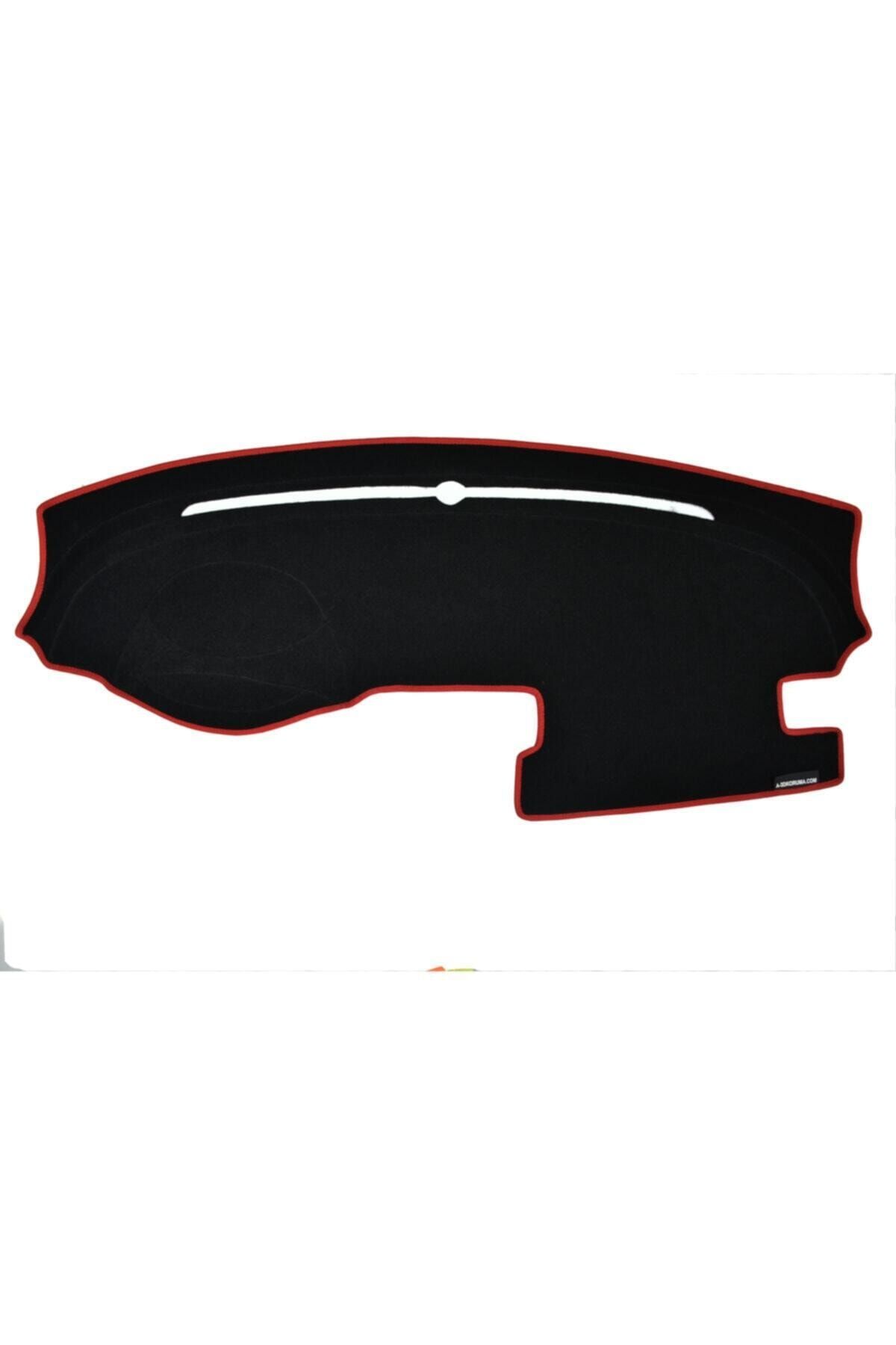Guerrino Volvo S40 Torpido Halısı Kırmızı 2008-2012 Modellerine Uygun