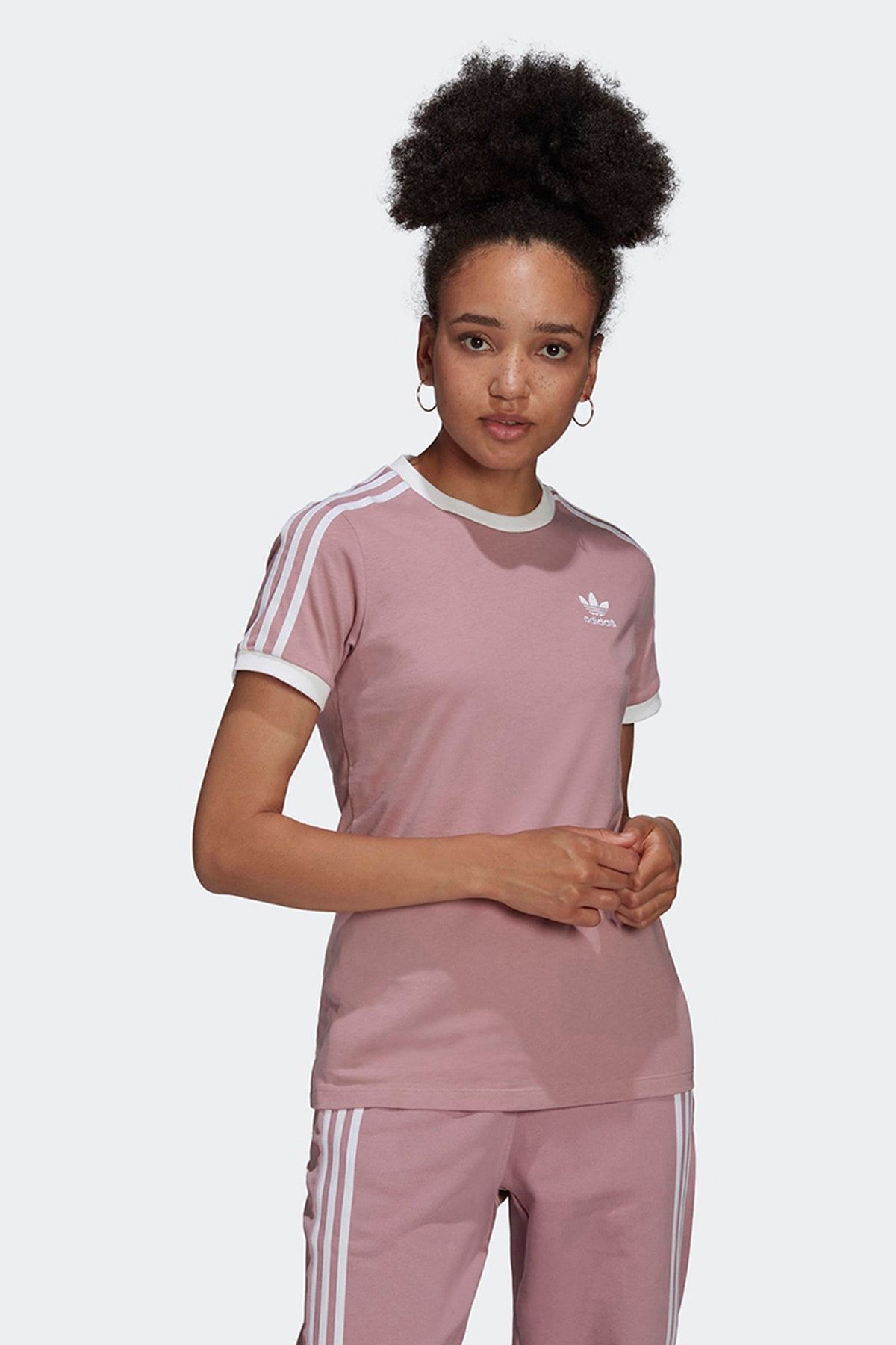 adidas Kadın Günlük T-shirt 3 Stripes Tee Hb9485