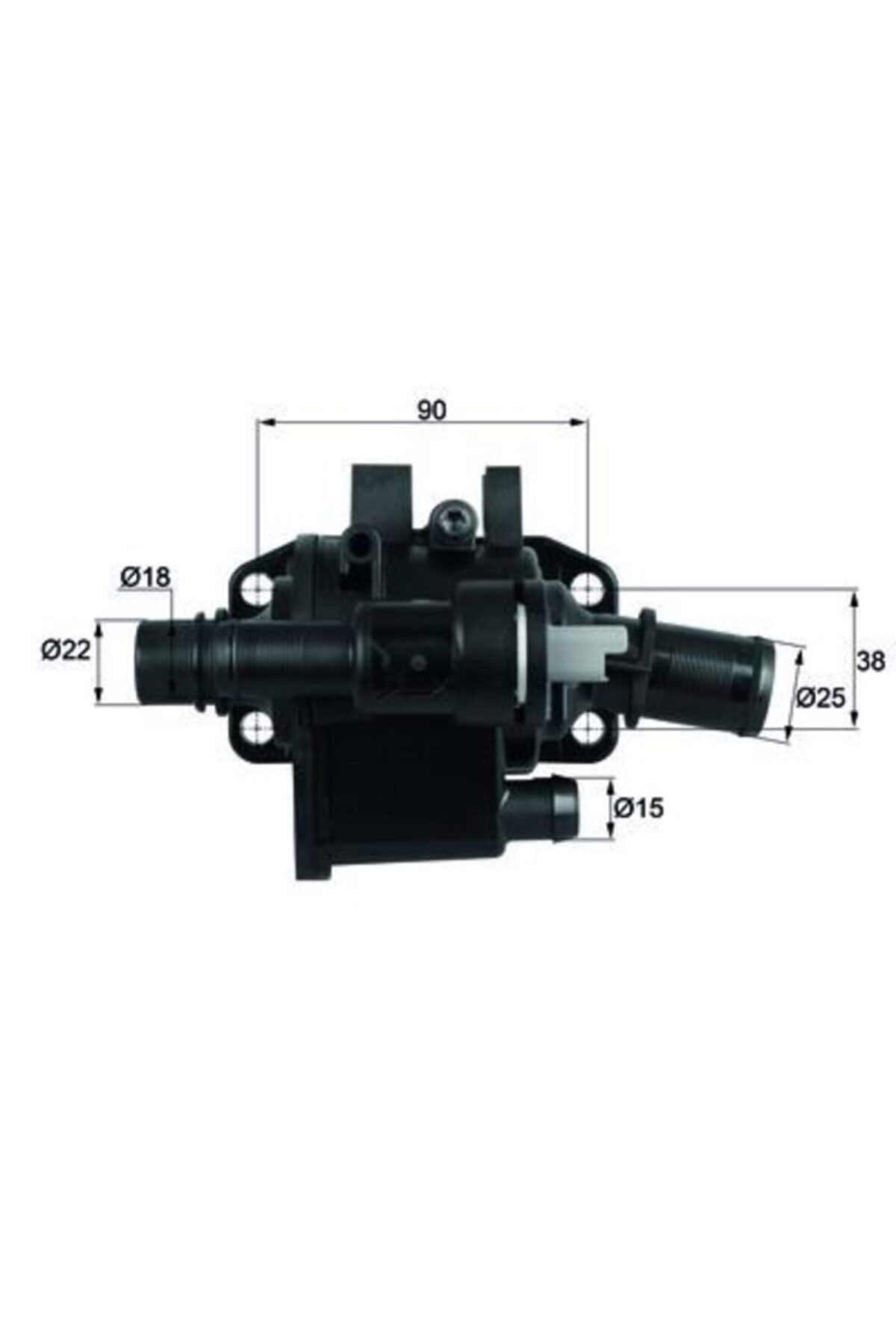 ÖZGÜÇYEDEK Termostat Komple Musurlu P107 P207 P307 P206 P1007 Nemo Bıpper C1 C2 C3 C3 Iı C3