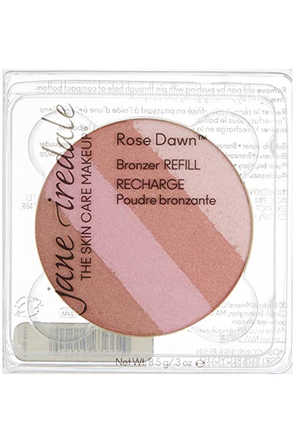 Jane Iredale Rose Down Bronzer- 4'lü Allık Ve Far Refill 1 Paket 1 X 8.5 gr