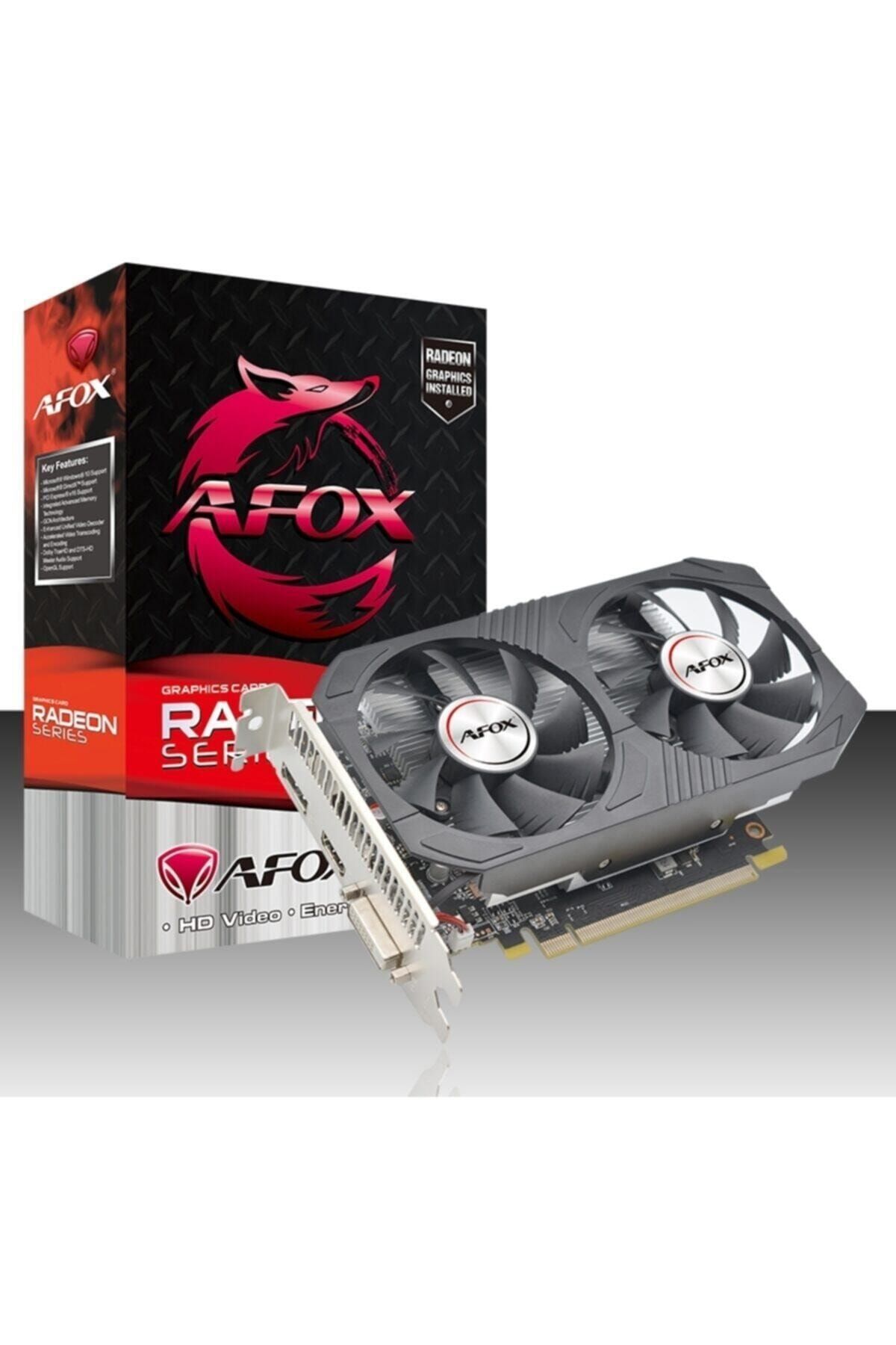 Afox Radeon Afrx550-4096d5h4-v6 Rx550 4gb Gddr5 Vga 128bit Dvı Hdmı Dp Atx 2 Fan Ekran Kartı