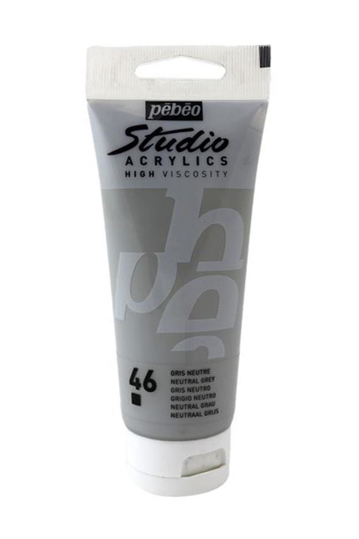 Pebeo Akrilik Boya Neutral Grey 100ml
