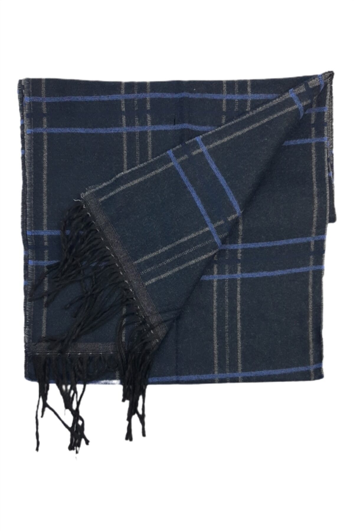 Kamus Erkek Viskoz Kaşkol Lacivert