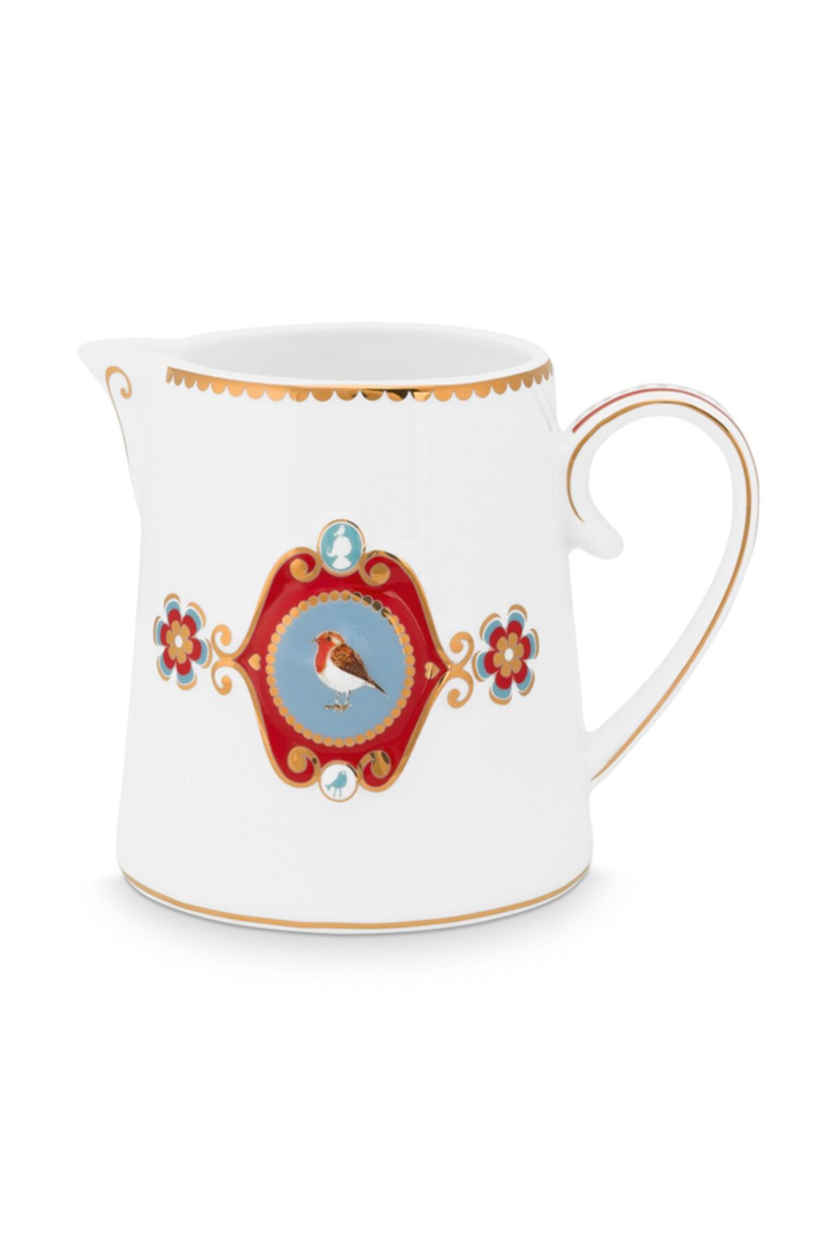 Pip Studio Love Bird Beyaz Madalyon Desenli Sütlük 270 ml