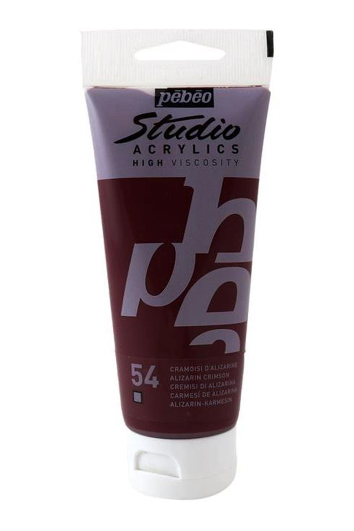 Pebeo Marka: Studio Akrilik Boya Alizarin Crimson 100 ml