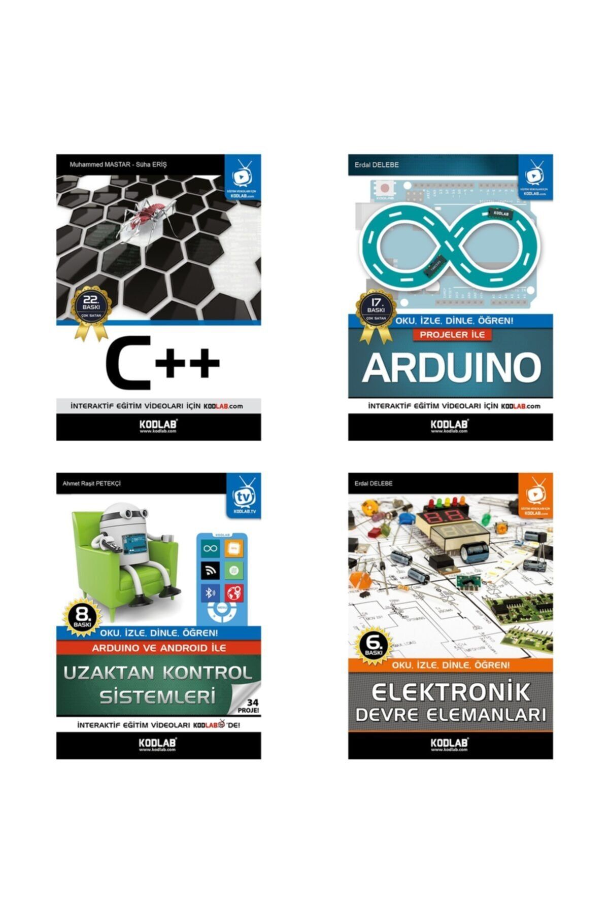 Kodlab Yayın Arduino Eğitim Seti Erdal Delebe