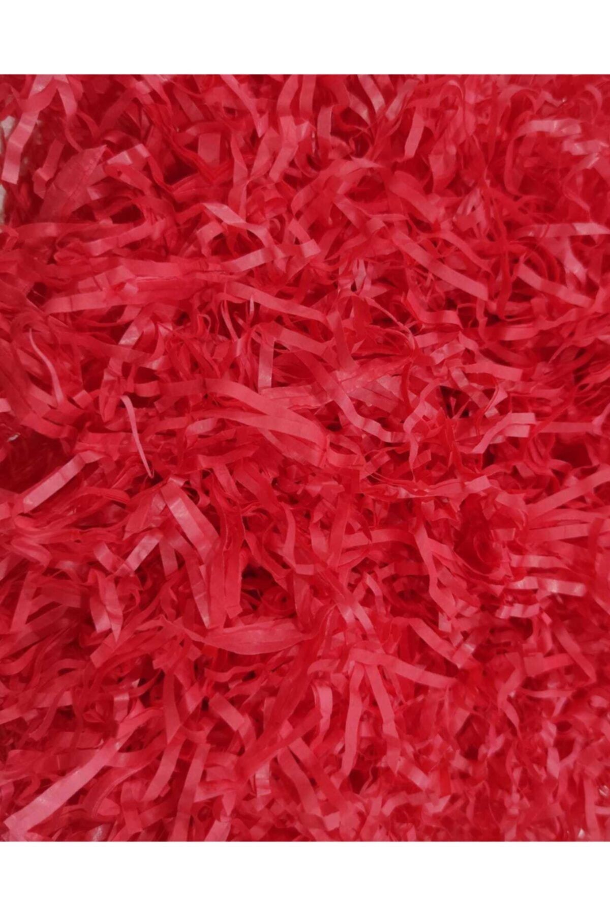 KırpıntıKağıt Düz Pelur Kırpık / Kırpıntı Kağıt 1000 Gr. Kırmızı