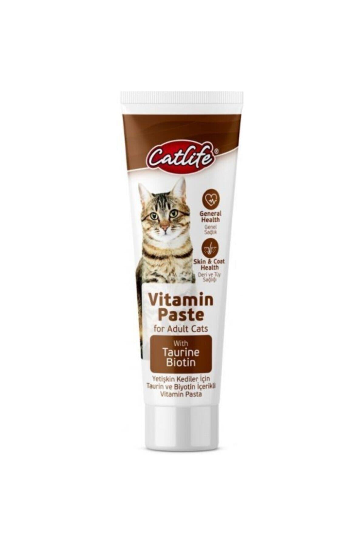 Catlife Clca12- Yetişkin Kediler Için Vitamin Paste 100 Ml