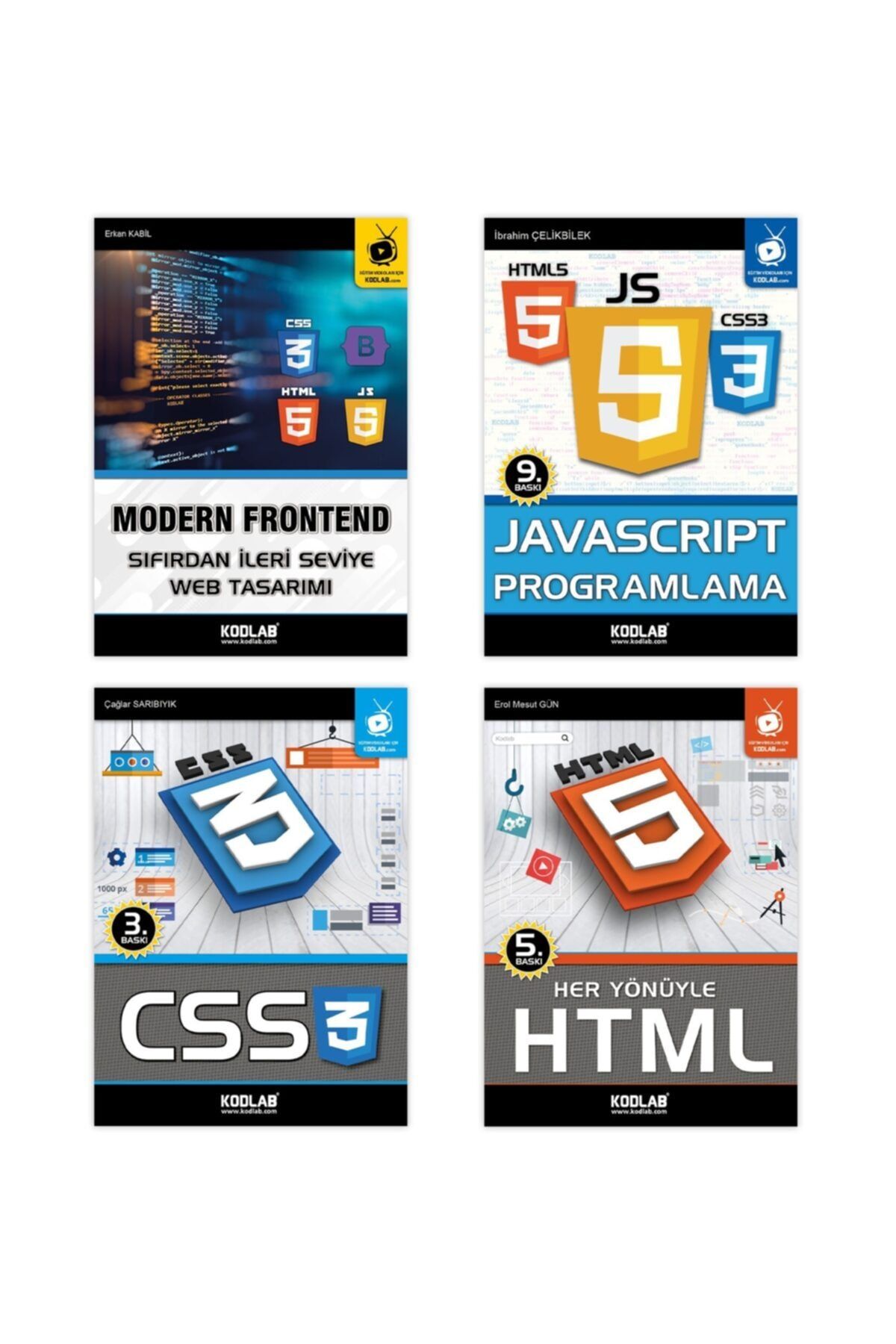 Kodlab Yayın Modern Web Tasarım Seti