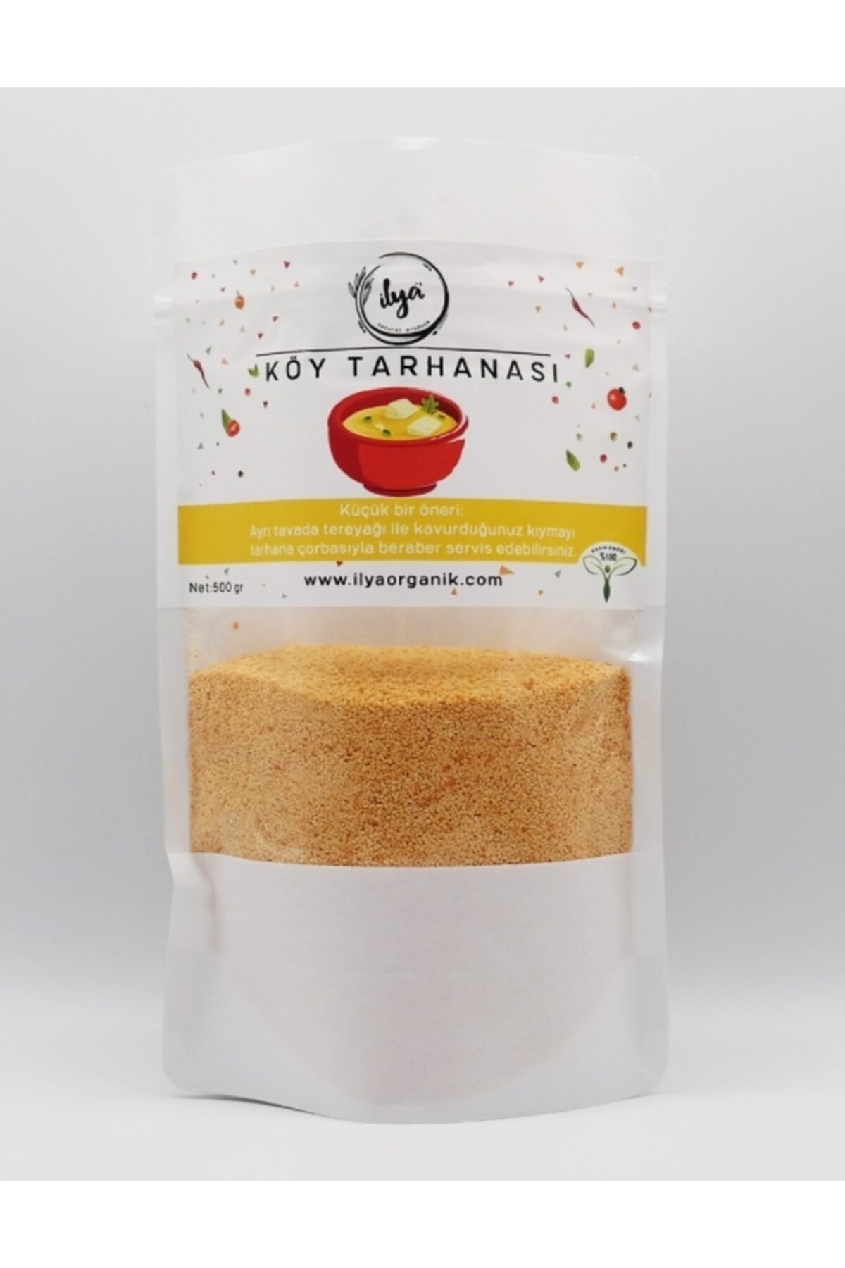 İLYA ORGANİK Kırkağaç Köy Tarhanası 500 Gr.