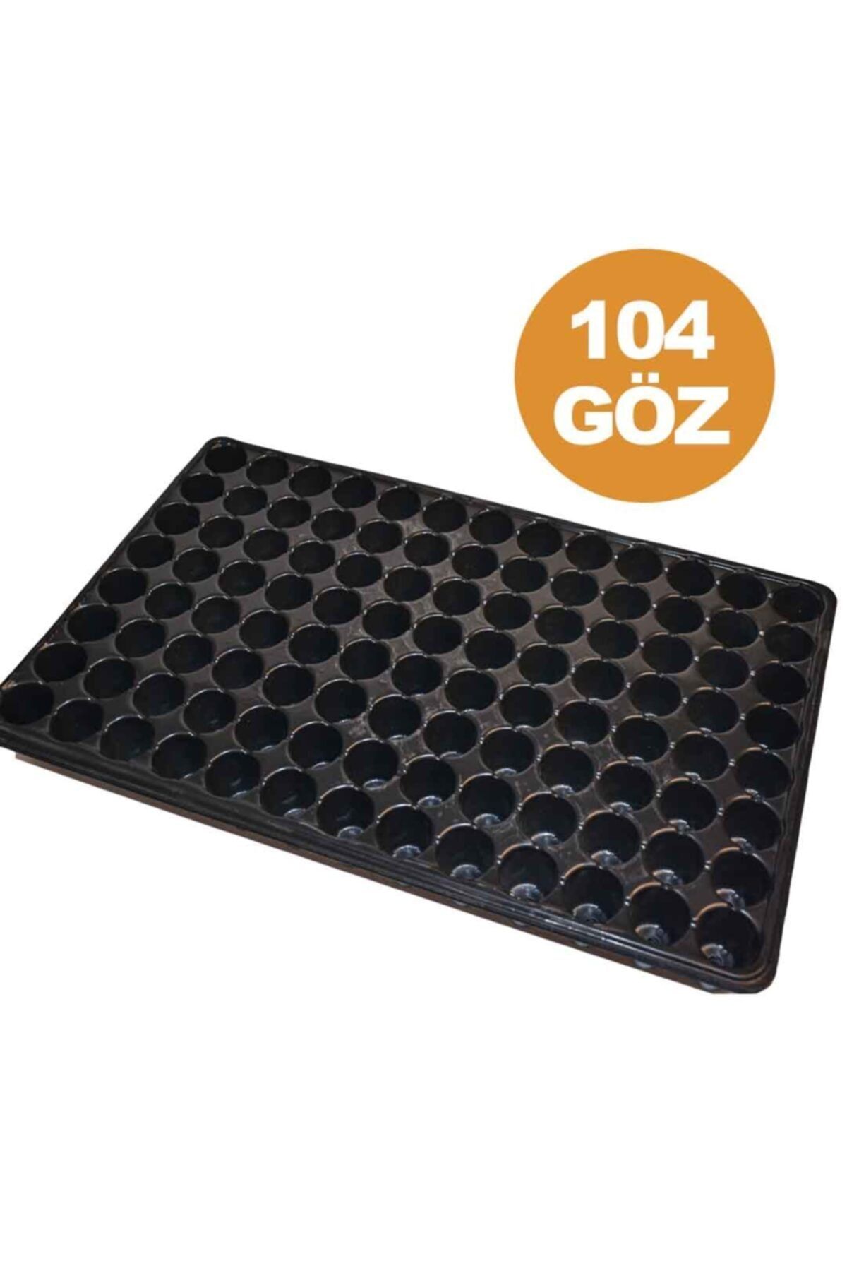 Ekodoğa Fide Viyolü 104 Gözlü 2 Adet Fidan Viyolü Tohum Çimlendirme Kabı Fide Yetiştirme Kabı Viyol