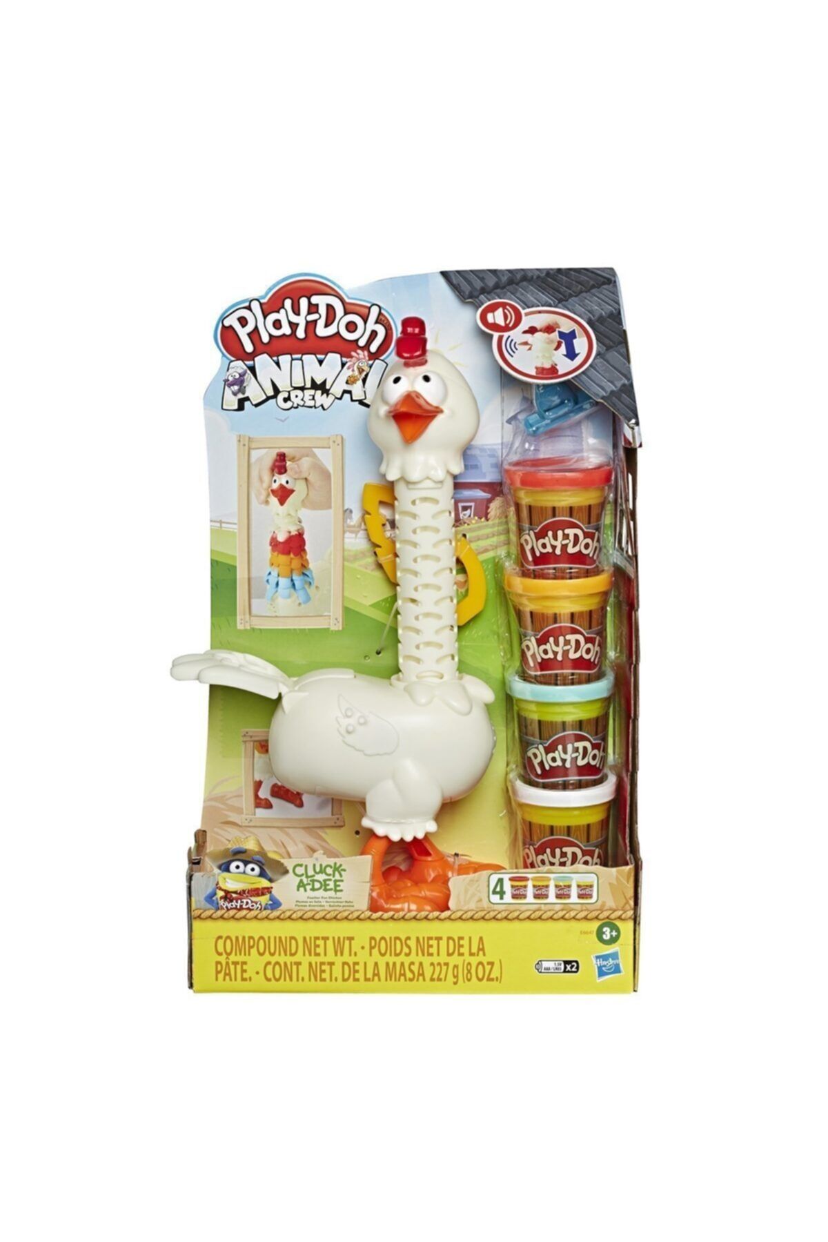 Hasbro E6647 Play-doh Çılgın Tavuk / +3 Yaş