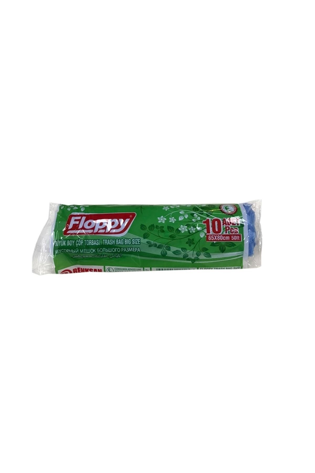 Floppy Çöp Torbası Büyük Boy 10lu 65x80