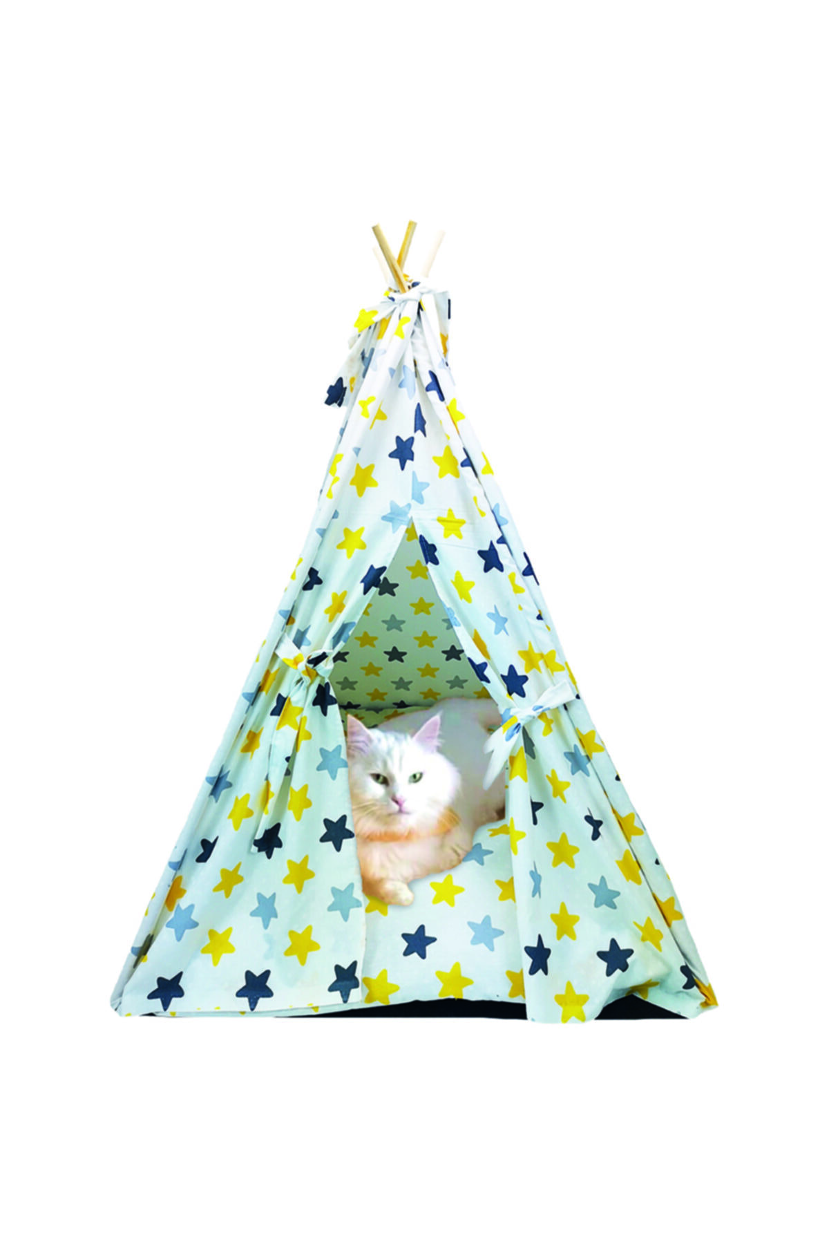 Patiderm Çadır Kedi &köpek Yatağı 85cm - Beyaz