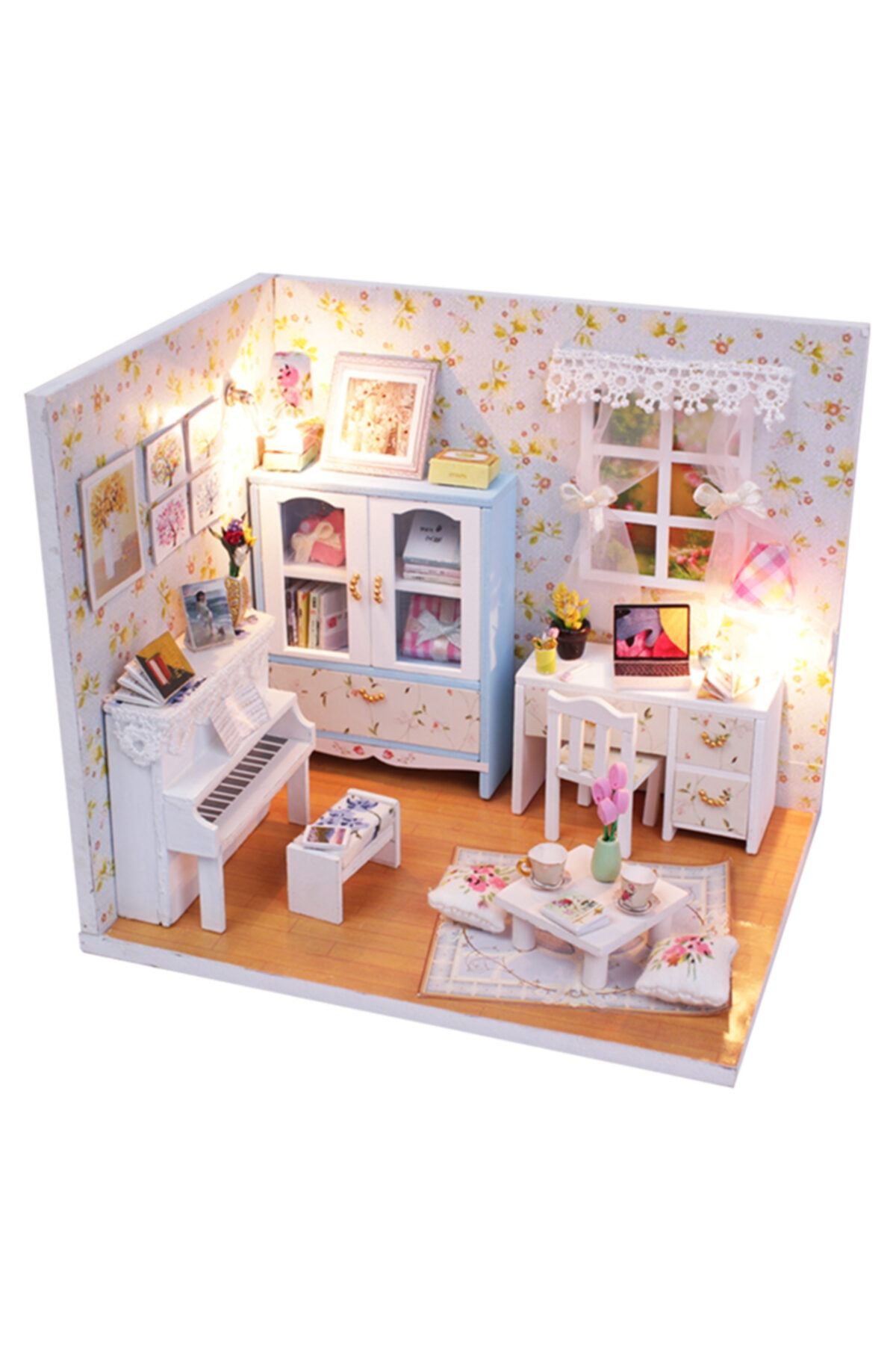 minyatür evim Kendin Yap Minyatür Ev - Puzzle Maket Ev - Hemiola's Room