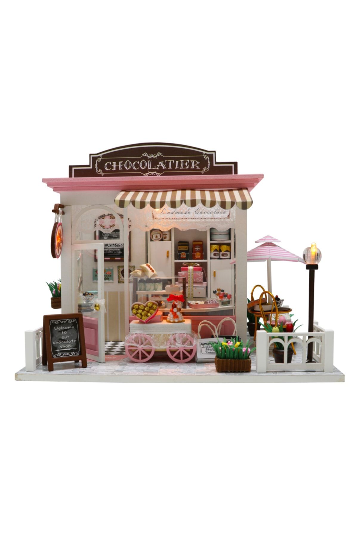 minyatür evim Kendin Yap Minyatür Ev - Puzzle Maket Ev - Cocoa's Fantastic Ideas