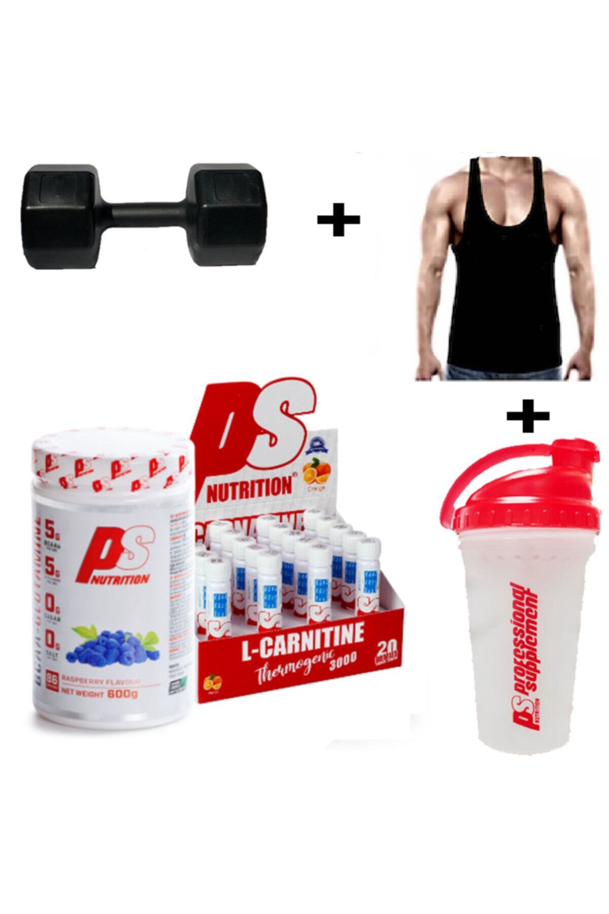 PS NUTRİTİON Bcaa Glutamin 600 gr L-carnitin 3000 mg Portakal Bol Hediyeli