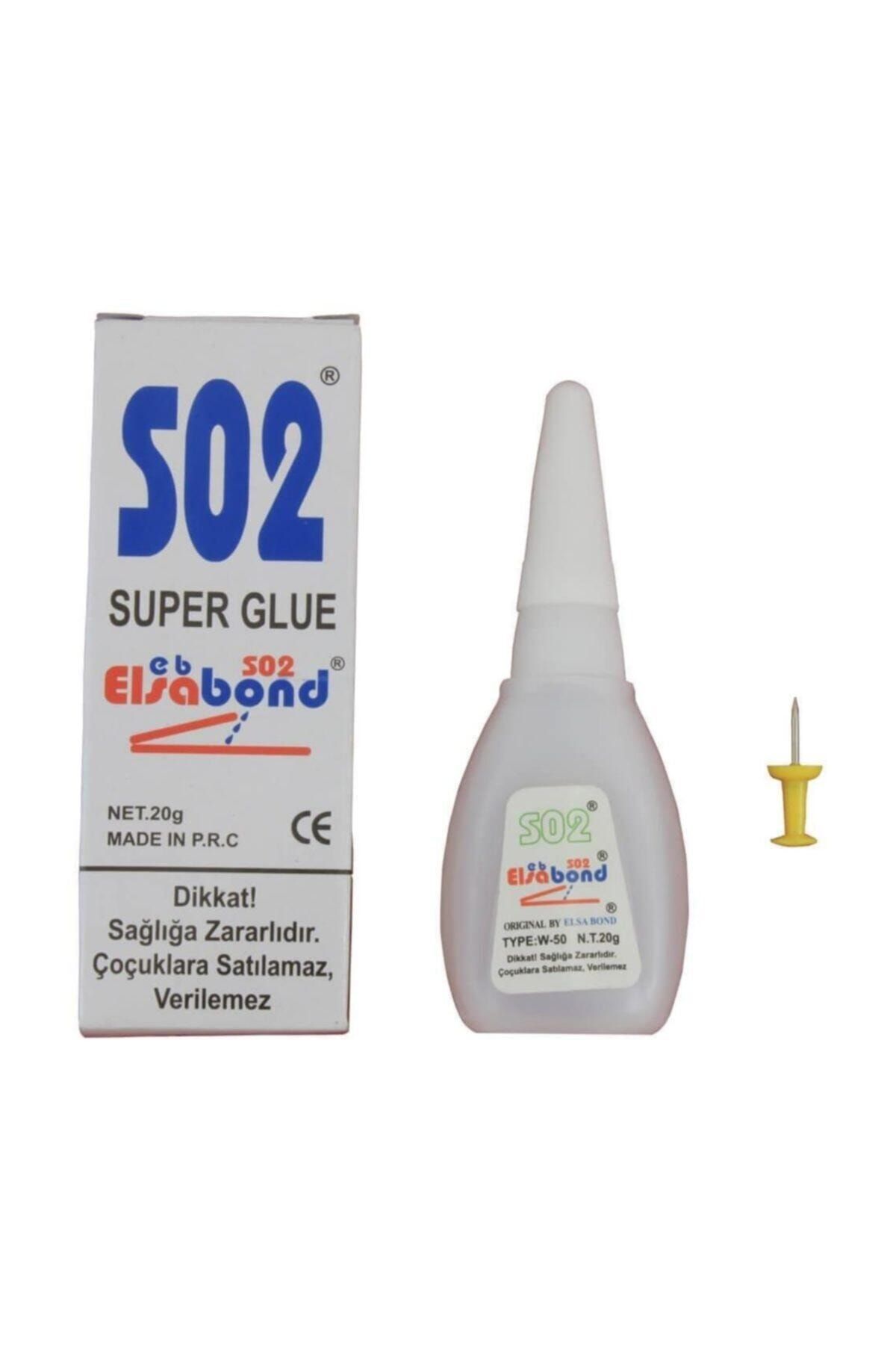 ELSA S02 Hızlı Japon Yapıştırıcı 20 Gr 3 Adet