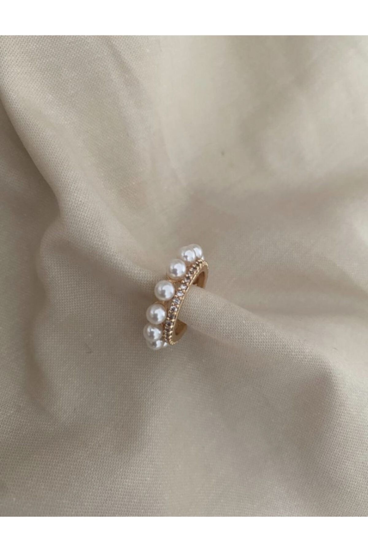 milagros Accesorize Kadın Inci Earcuff