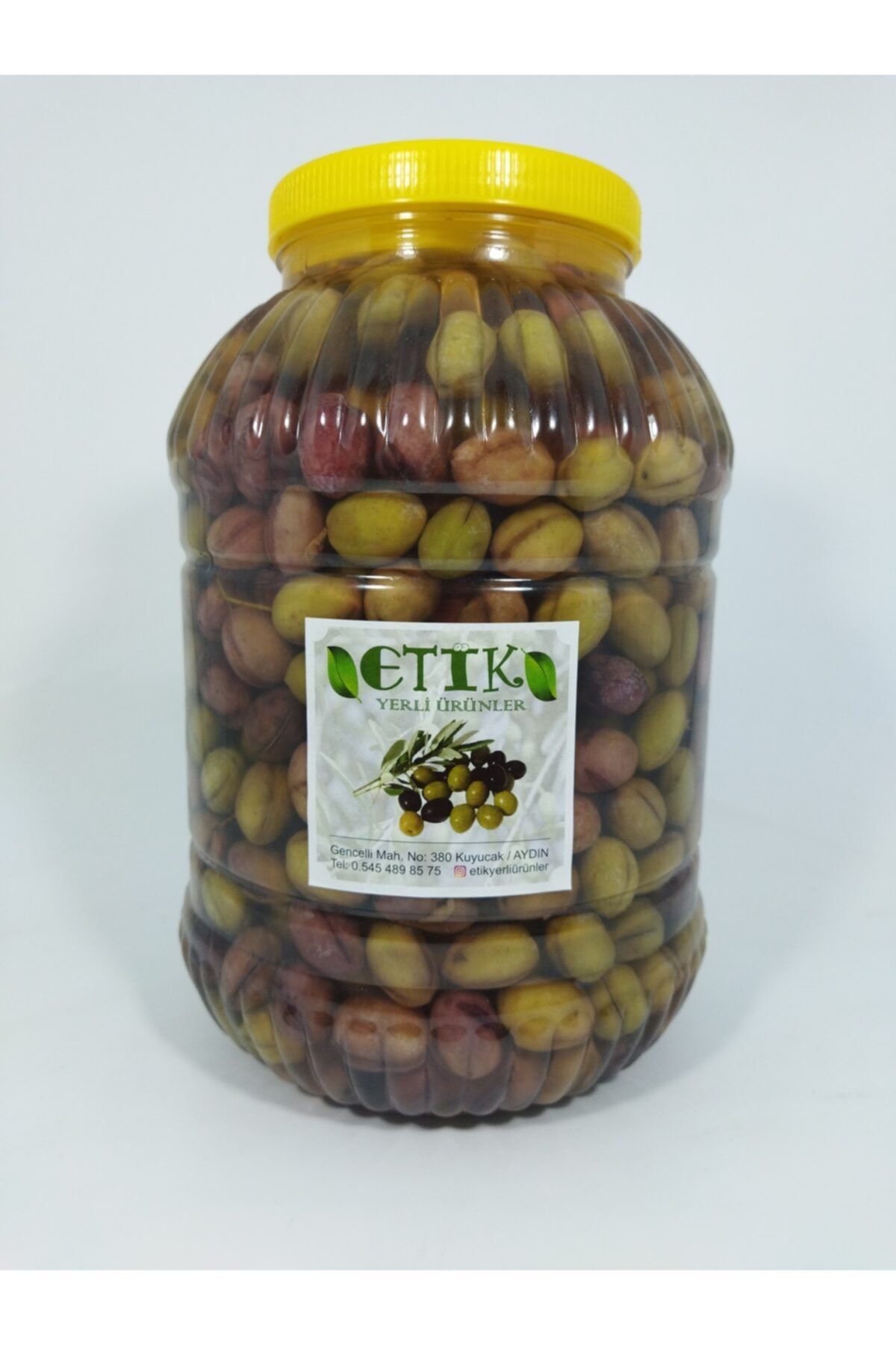 etik yerli ürünler Selçuk Cinsi Tatlanmış Dilme Yeşil Zeytin 5 Kg 2021-2022 Sezon Ürünü(AYDIN KUYUCAK YÖRESİ)