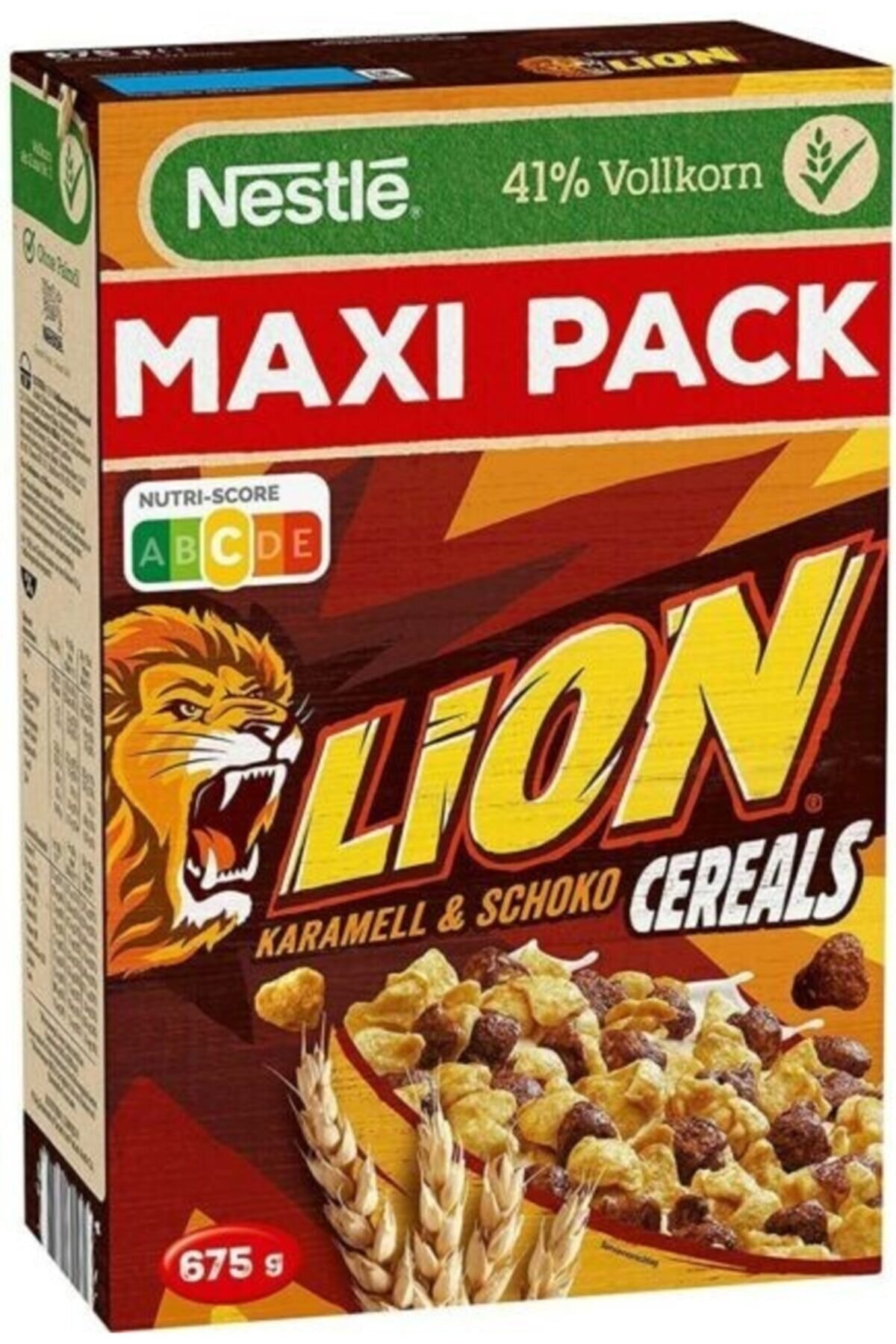 Nestle Nestlé Lion Cereals Maxi KaramellSchokolade 675g