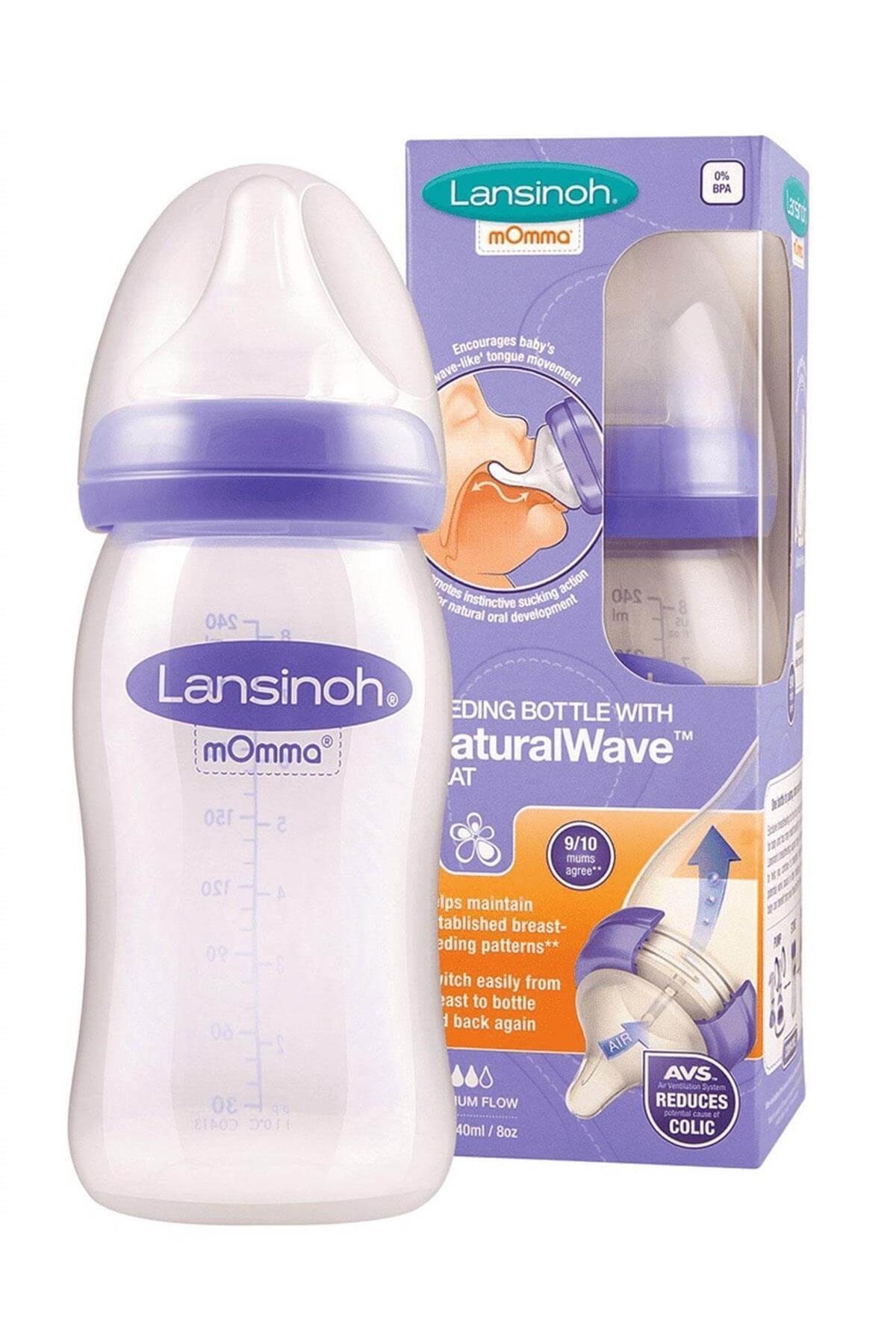 LANSINOH Natural Wawe Biberon 240 Ml