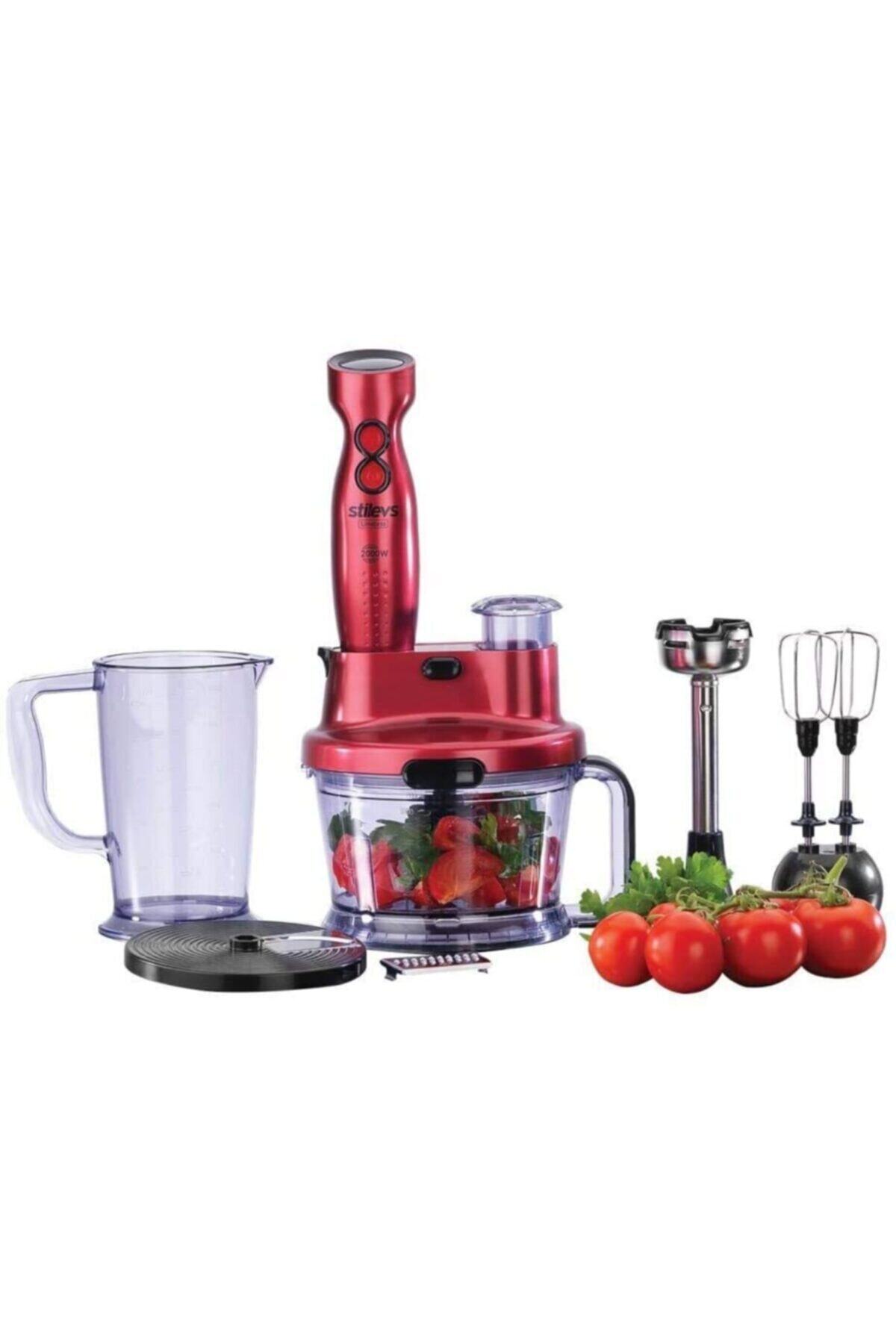 Stilevs Limitless Vişne 2000 W Blender Seti