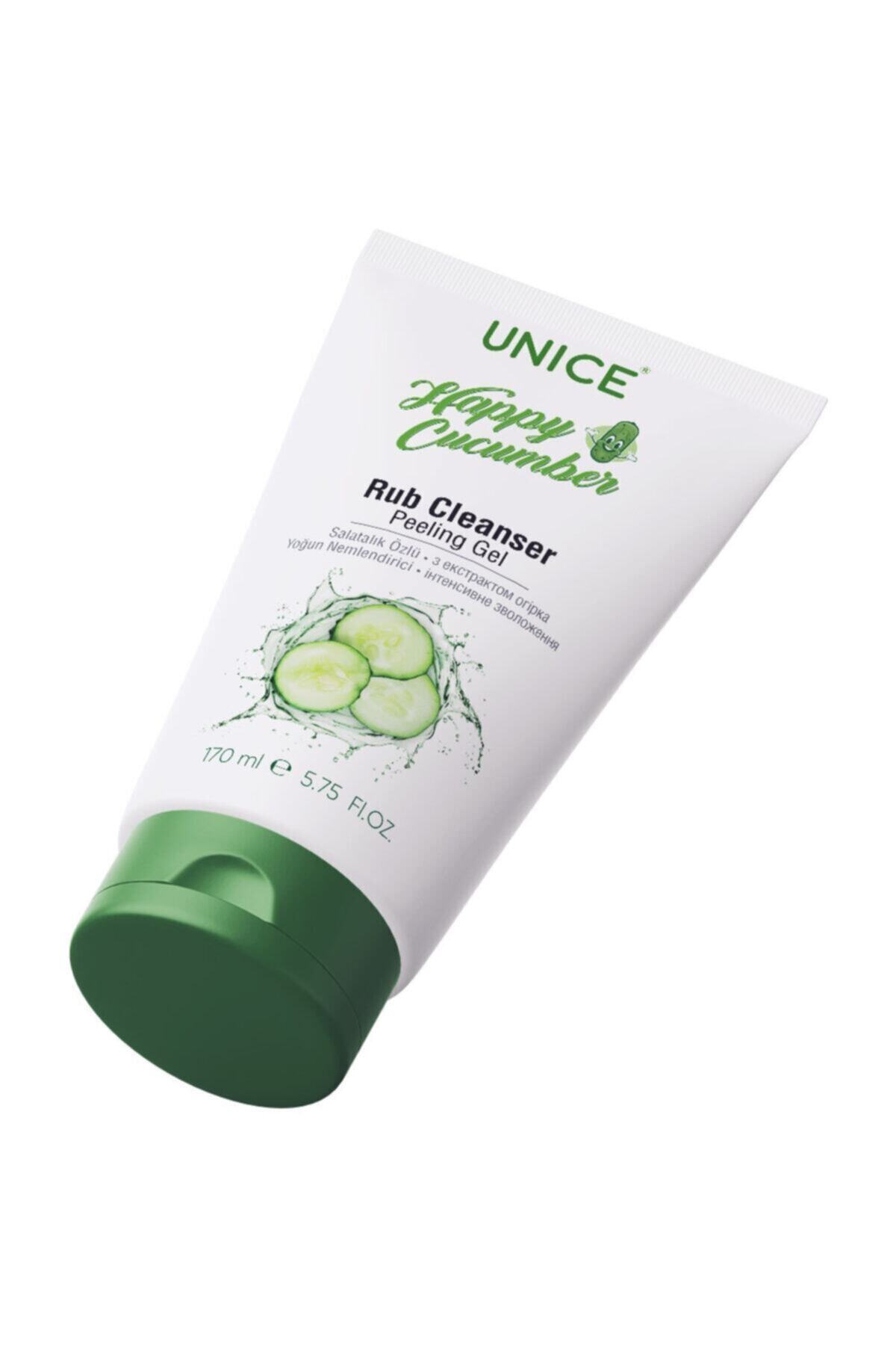 Unice Kozmetik Unice Happy Cucumber Rub Temizleyici Peeling 170 Ml