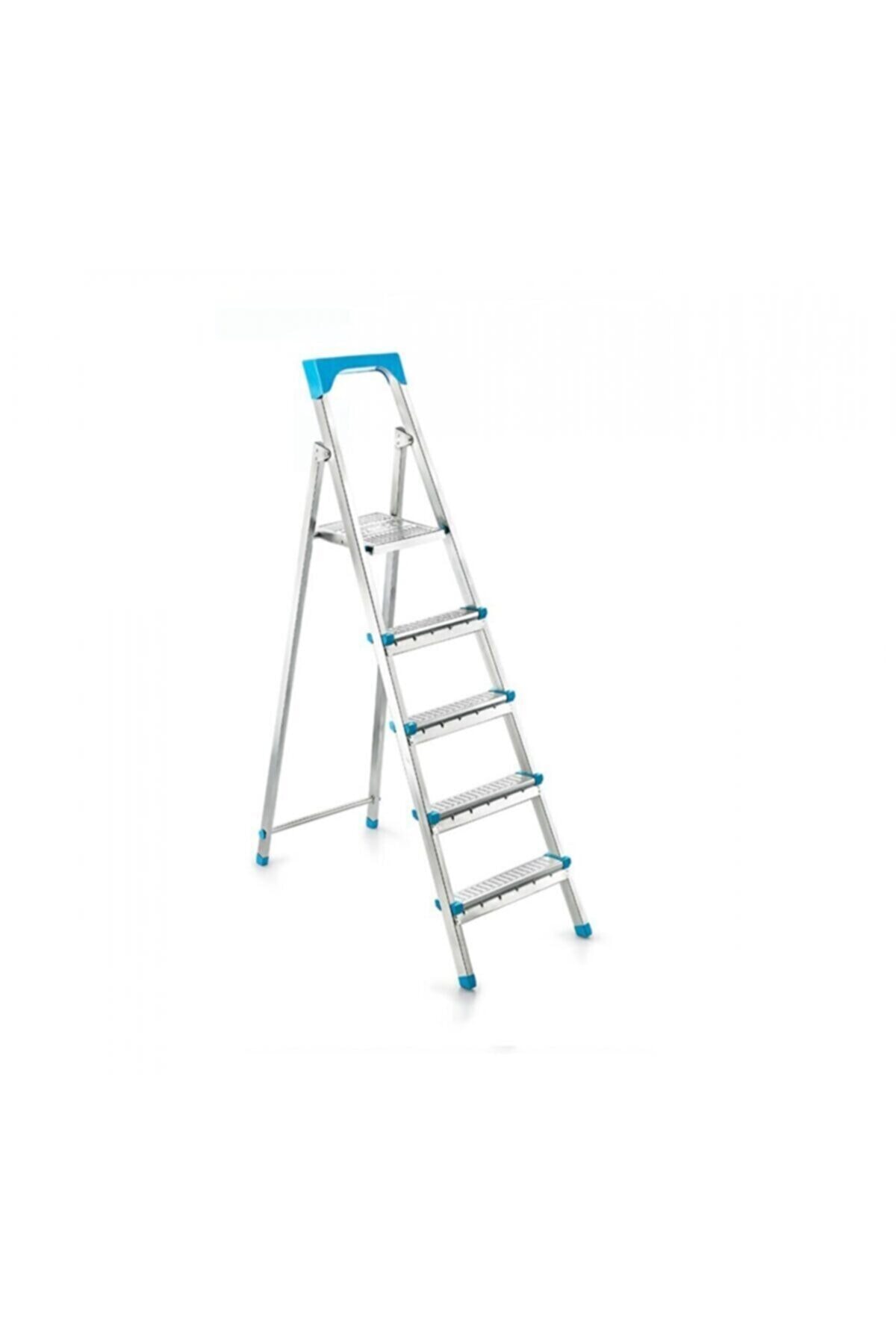 ÇELİK TİCARET Tek Çıkışlı Metal Merdiven 5+1 Basamak Merdivenler