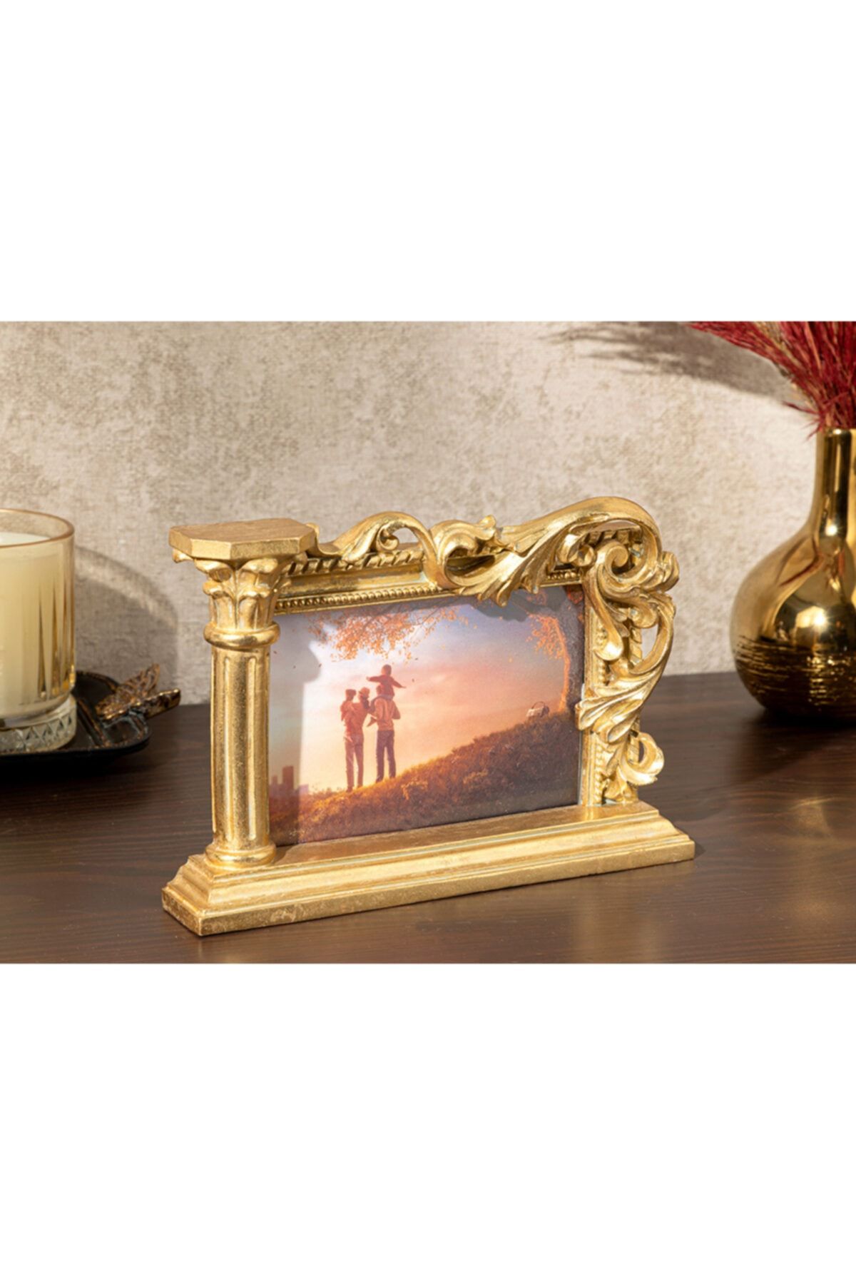English Home Helen Çerçeve 22x15x4.8 Cm Gold-yılbaşı Özel