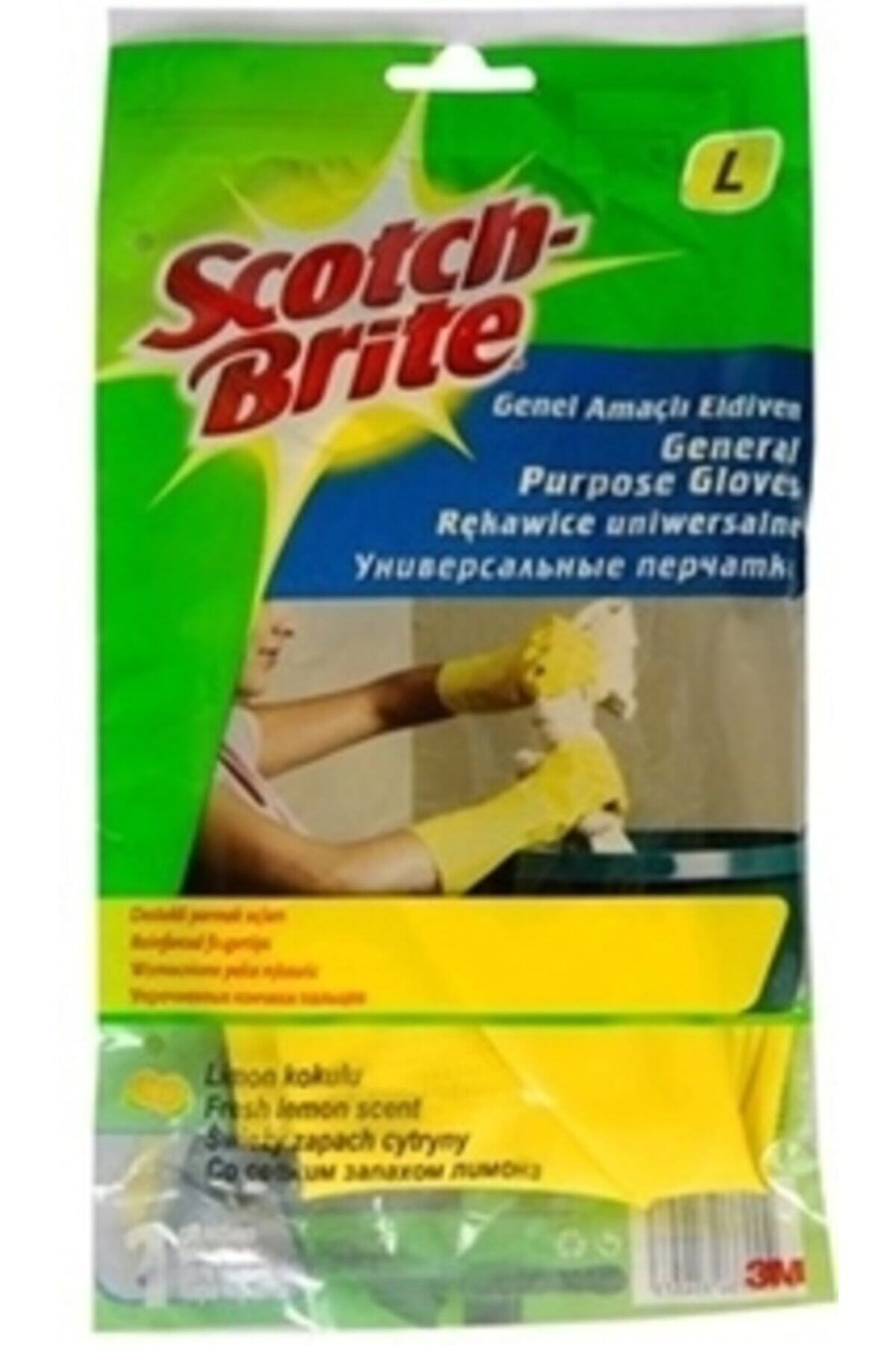 Scotch Brite Genel Amaçlı Sarı Eldiven L Beden