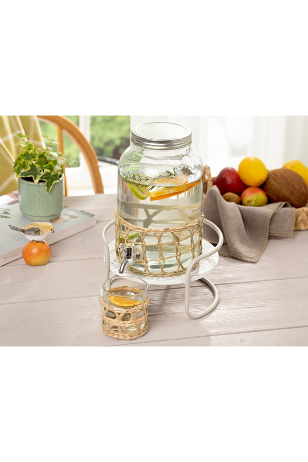 English Home Adelmo Cam Meşrubatlık 3,5l Şeffaf