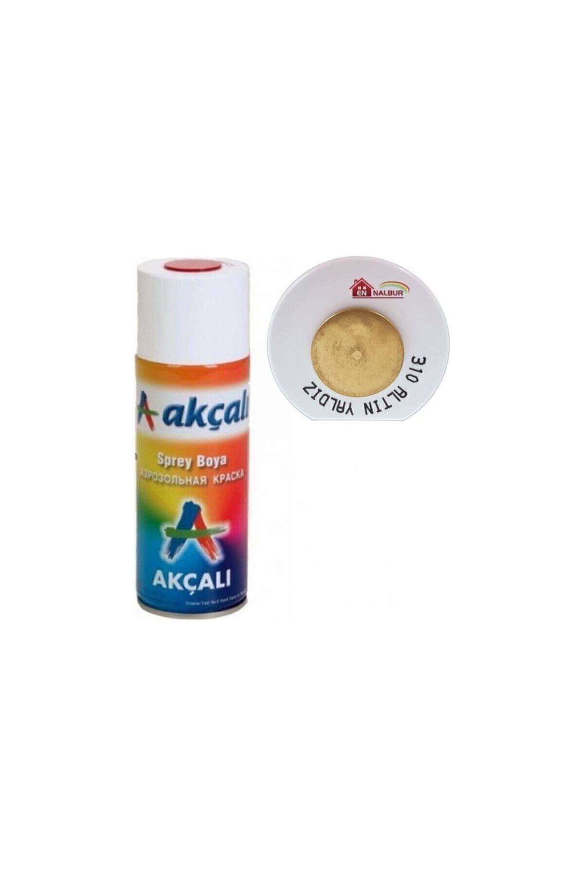 Akçalı Sprey Boya 310 Altın Yaldız 400ml