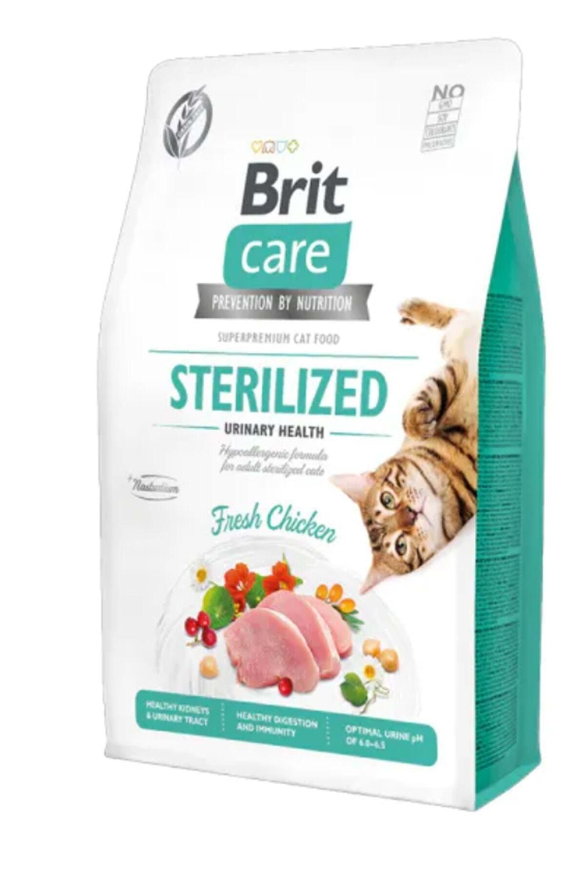 Brit Care Hipoalerjenik Sterilized Urinary Tahılsız Tavuklu Kısırlaştırılmış Kedi Maması 2 Kg