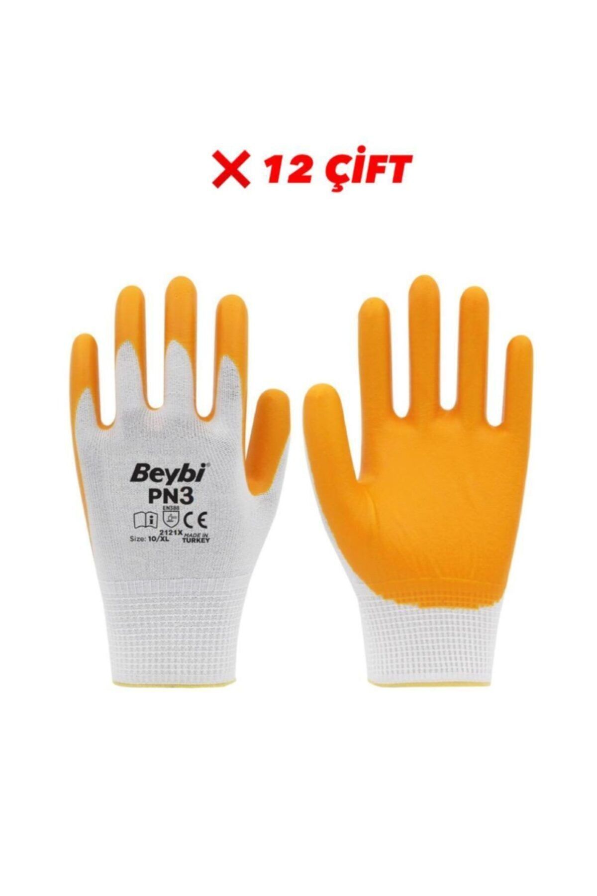 Beybi Pn3 Iş Eldiveni 12 Çift
