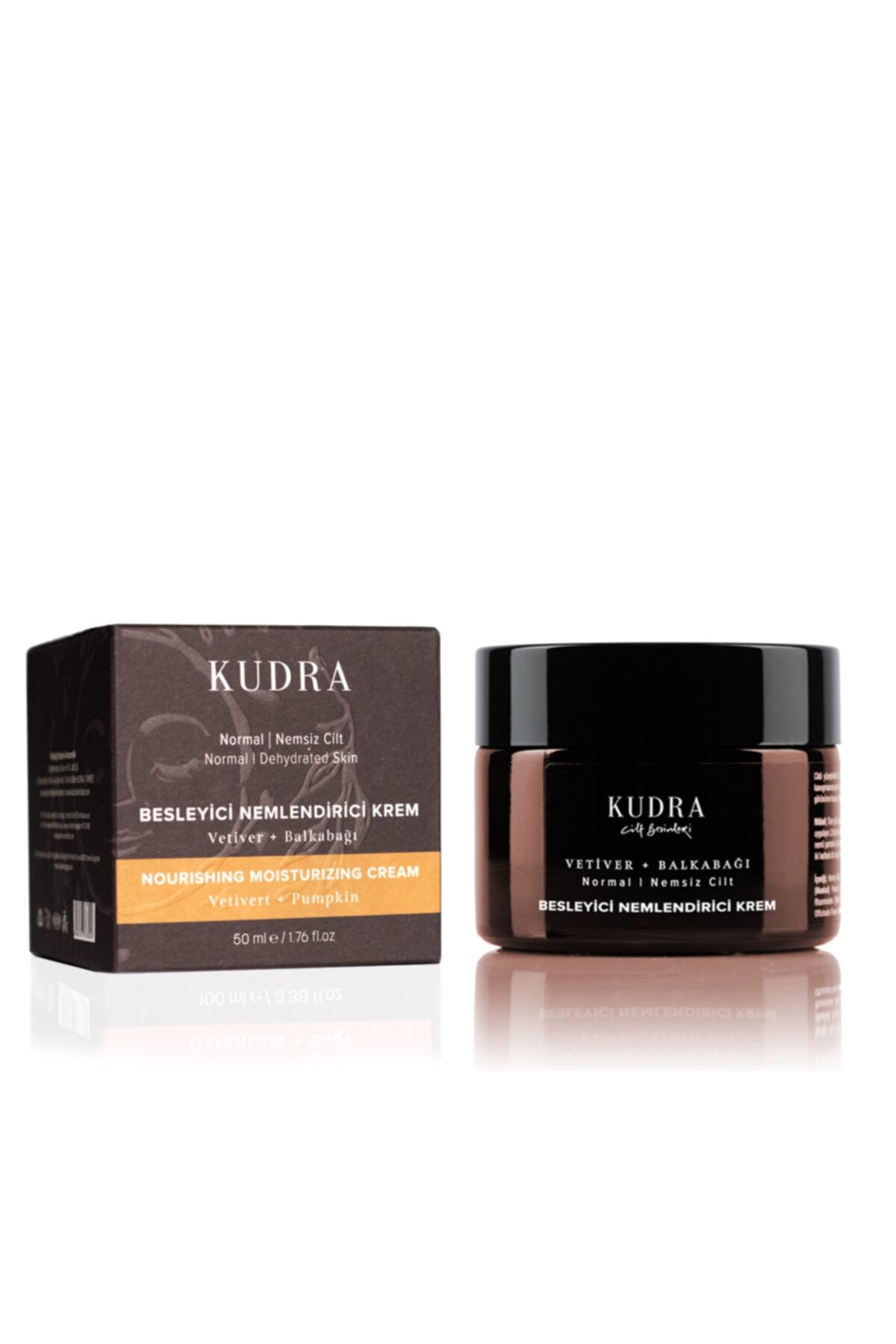 Kudra Vetiver Balkabağı Nemlendirici Krem Yaşlanma Karşıtı 50 ml