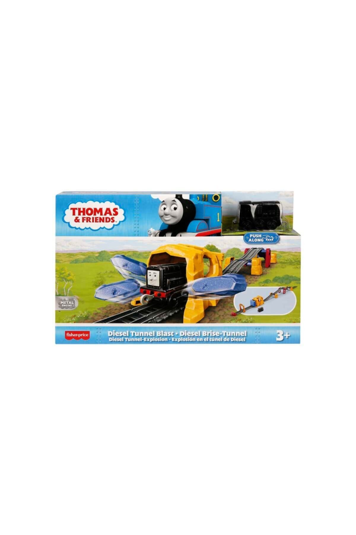 FISHER PRICE Thomas Friends Diesel Tünel Macerası Oyun Seti