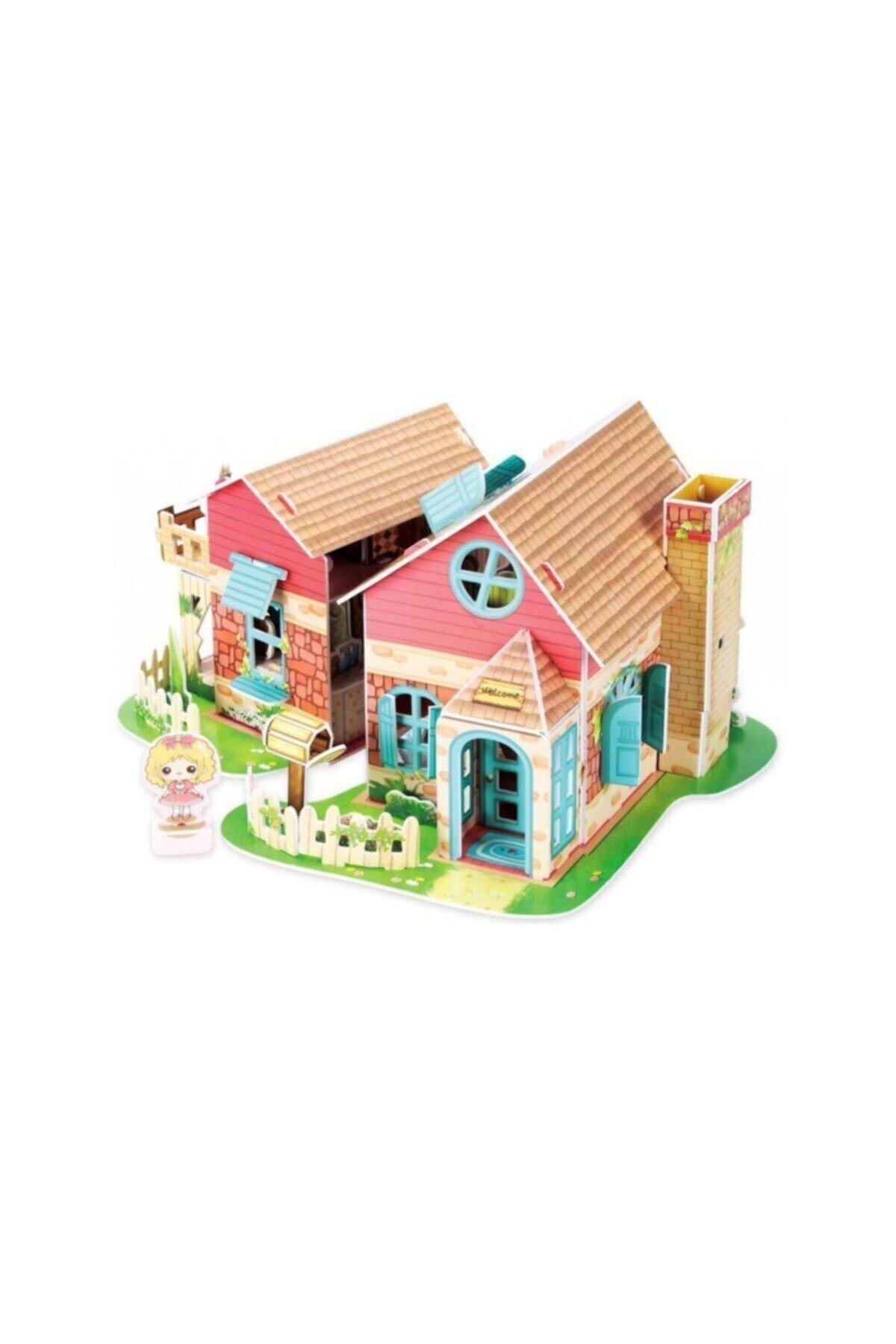Cubic 3d Puzzle Sevimli Villa