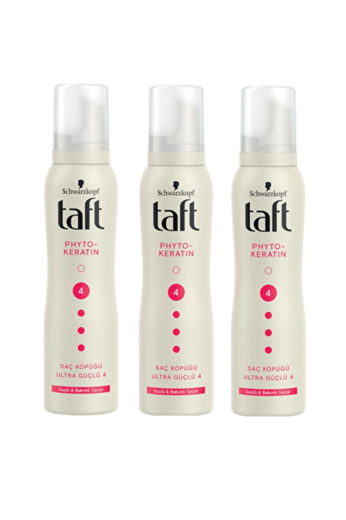 Schwarzkopf Taft Saç Köpüğü Keratin No:4 X 3 Adet