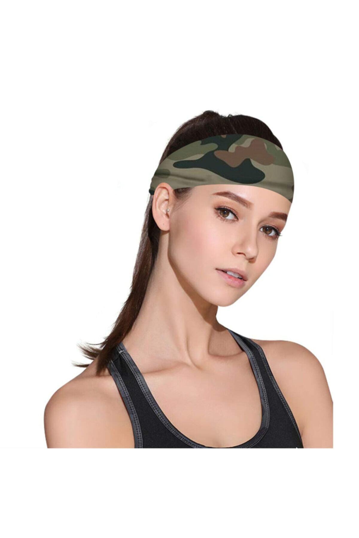 Knmaster Buff Rifle Kadın Boyunluk Saç Bandı Fular Bandana Bone Taç Toka