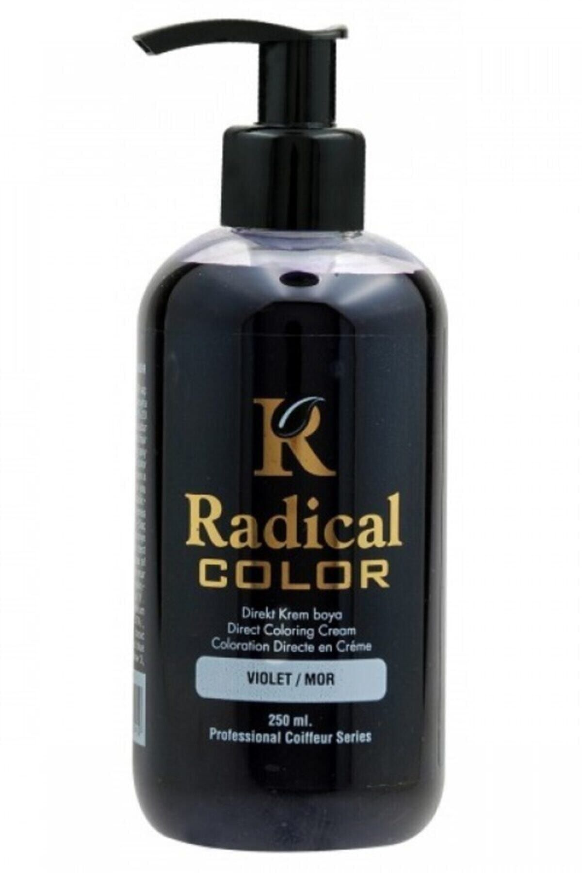 The NewNess Radical Color Su Bazlı Saç Boyası 250 Ml Mor