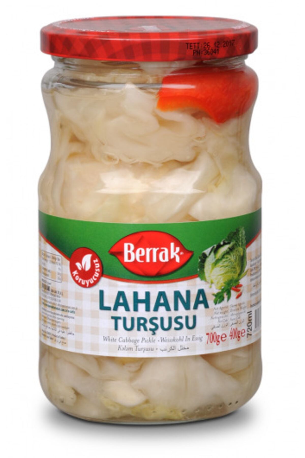 Berrak Lahana Turşusu 720 ml