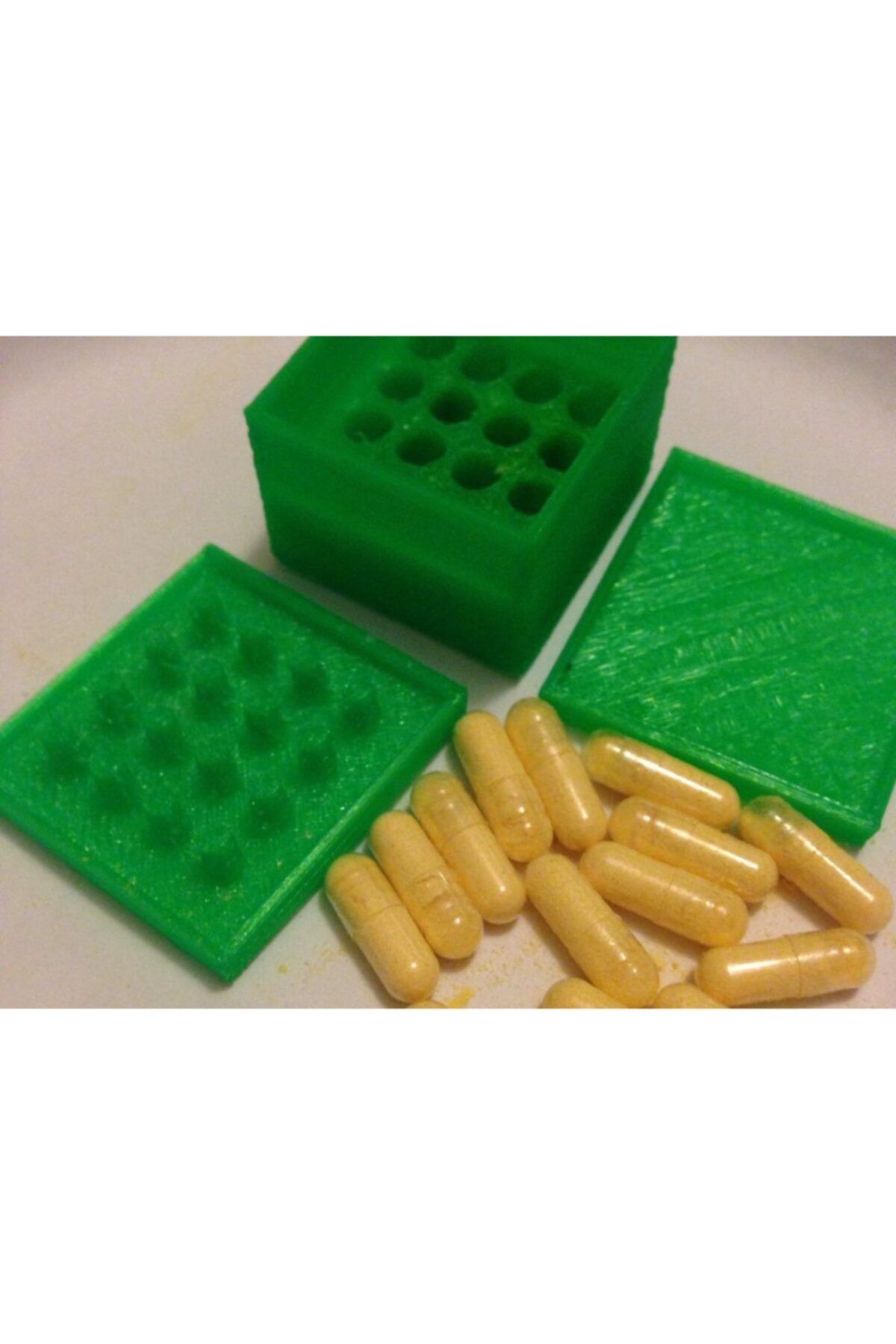 SudoCheap Hap Kapsül Dolum Aracı  3 Boyutu Plastik Aparat