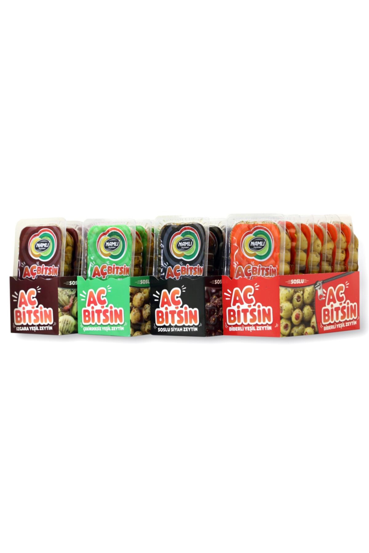 Namlı Aç Bitir Soslu Zeytin 150 gr X 24 Adet