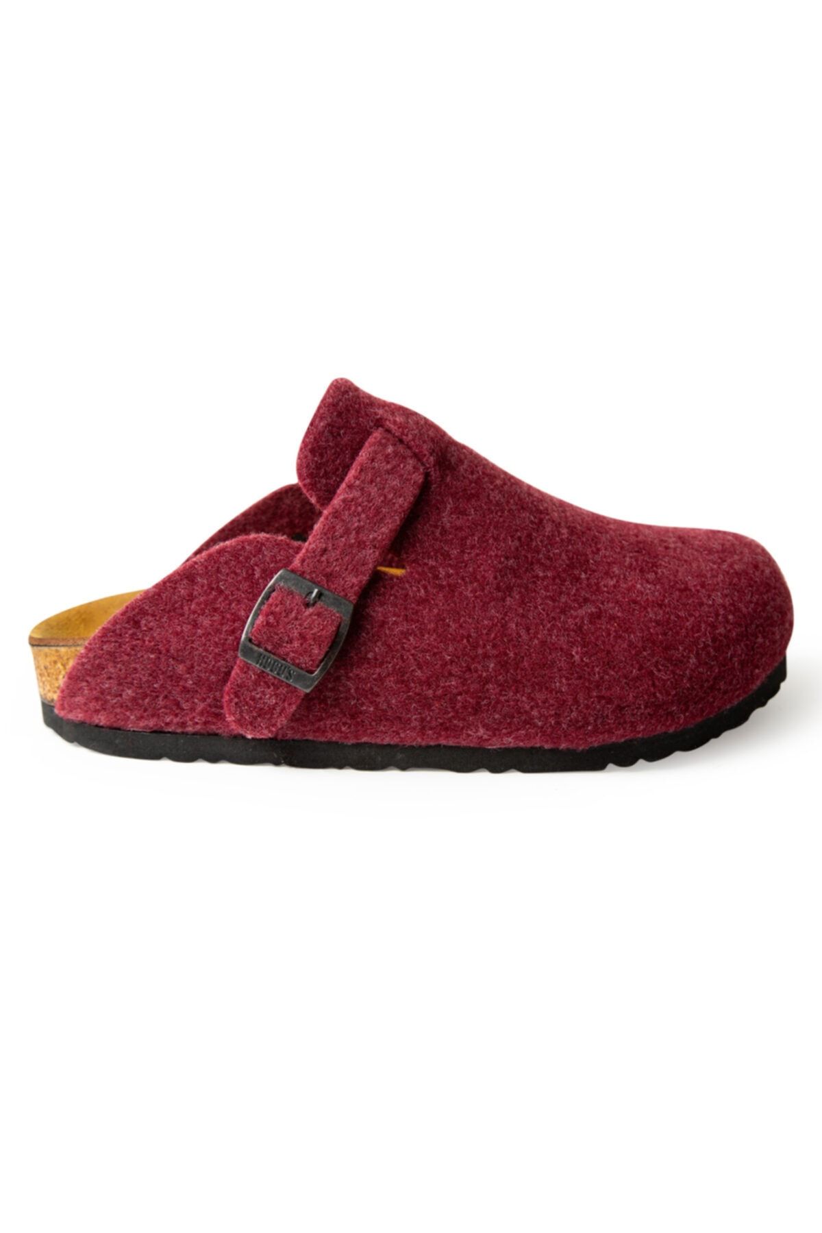 Hogus Bordo Keçe Terlik