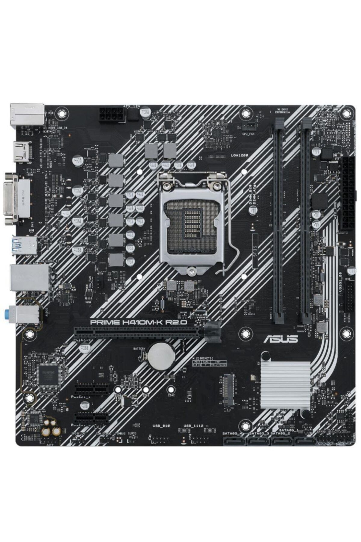 ASUS Prıme H410m-r-sı Ddr4 2933mhz 1xvga 1xhdmı 1xdvı Matx 1200p