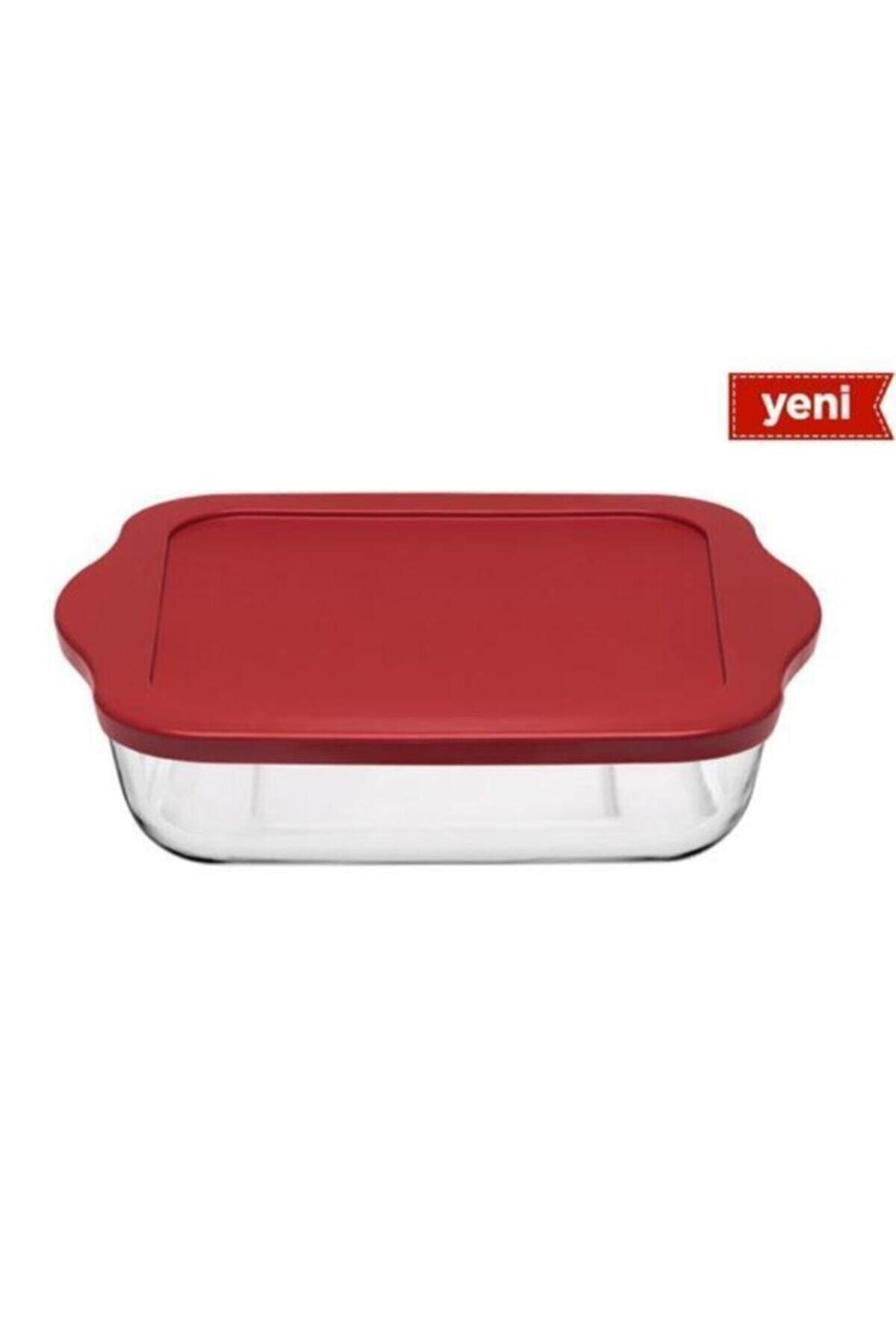 Paşabahçe Plastik Kapaklı Kare Borcam