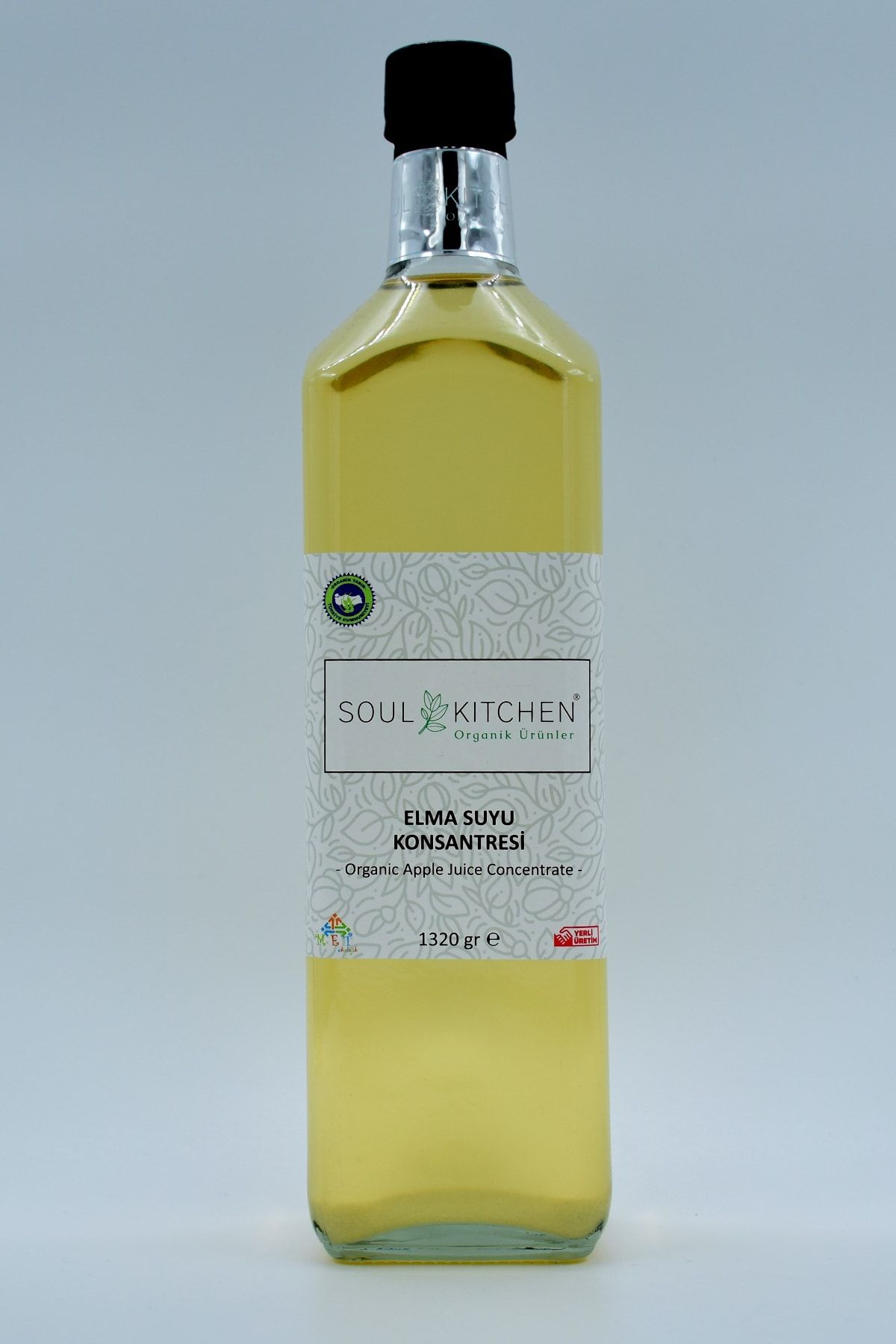 Soul Kitchen Organik Ürünler Organik Elma Suyu Konsantresi 1320gr